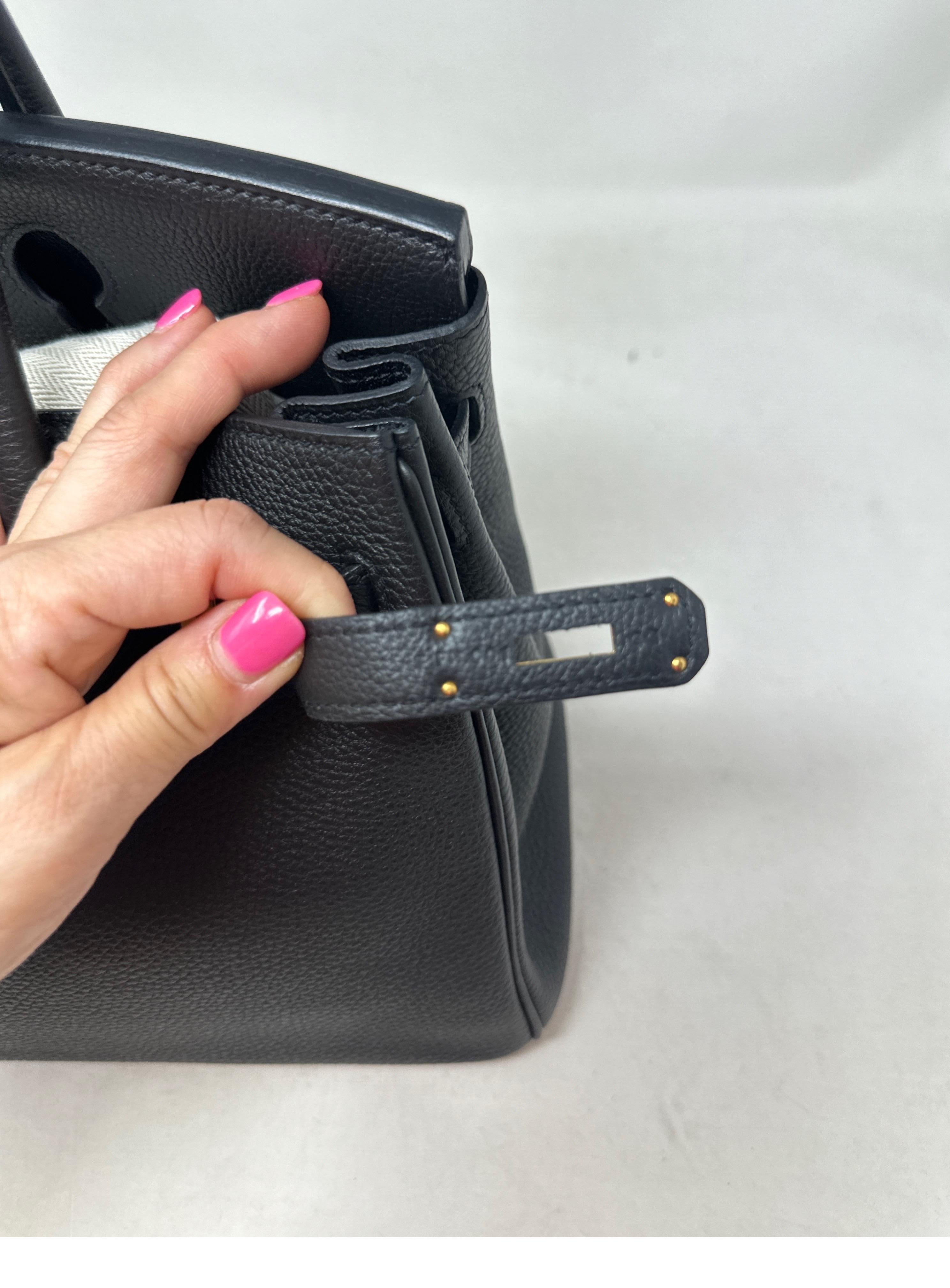 Hermès - Sac Birkin 30 noir 3