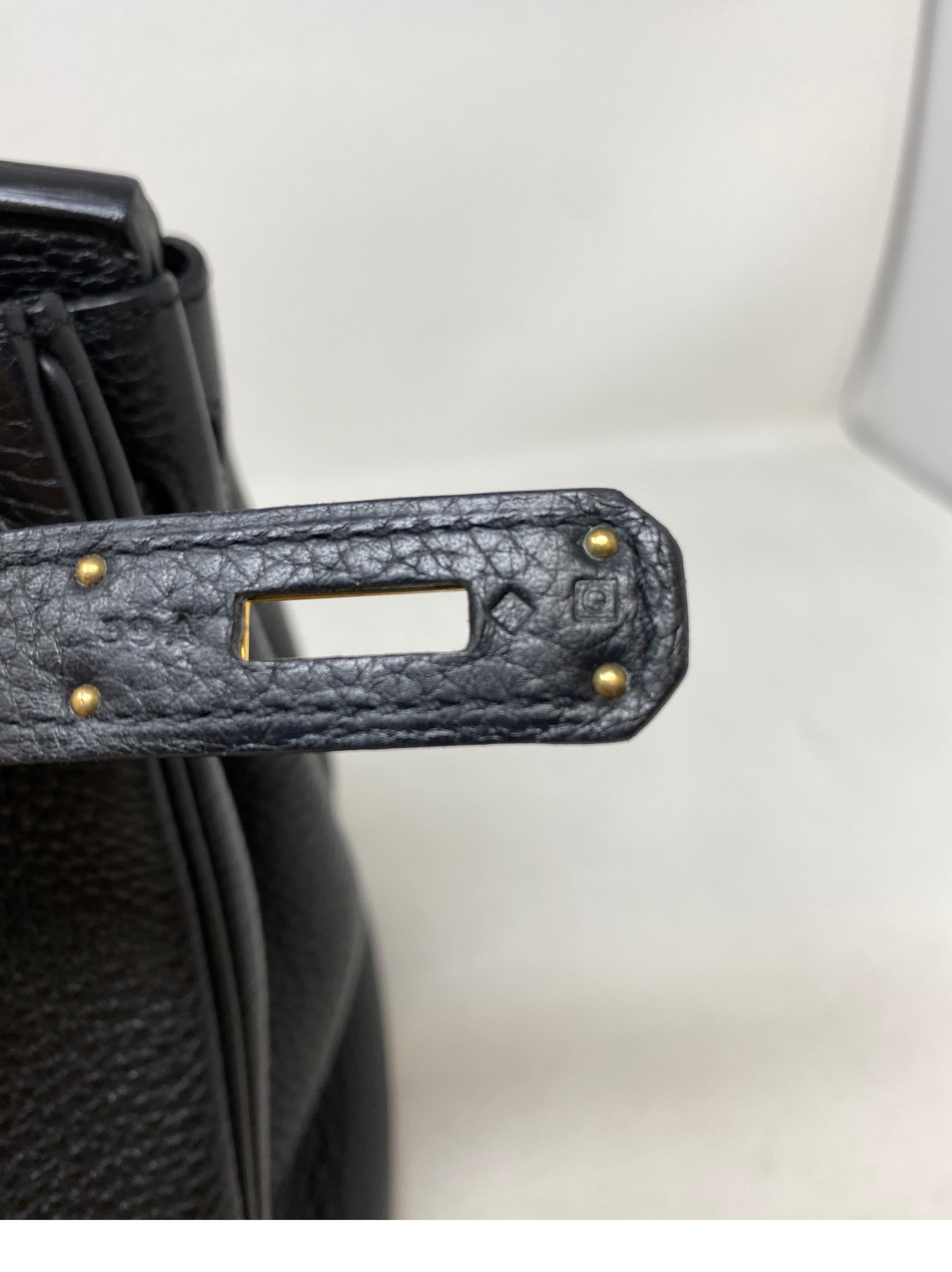 Hermes Black Birkin 30 Bag 3