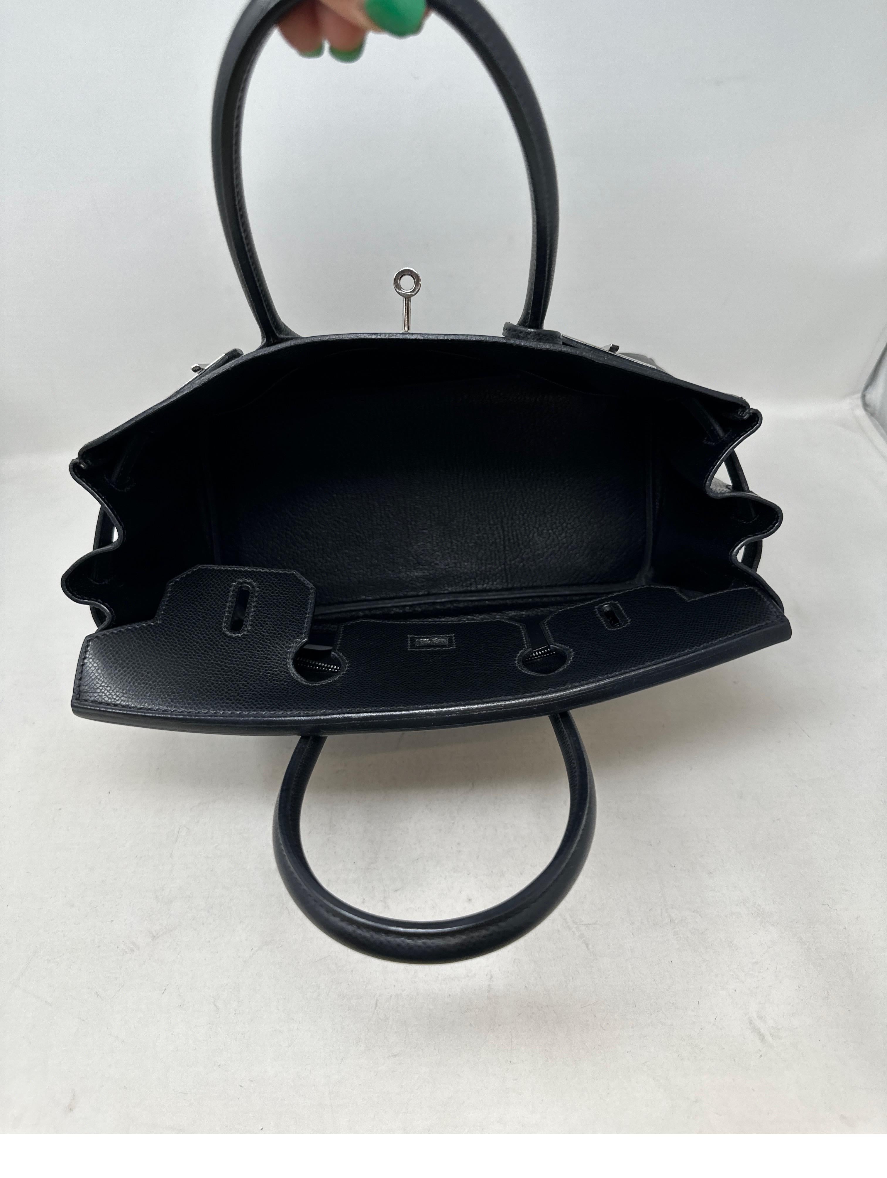 Hermès - Sac Birkin 30 noir 5