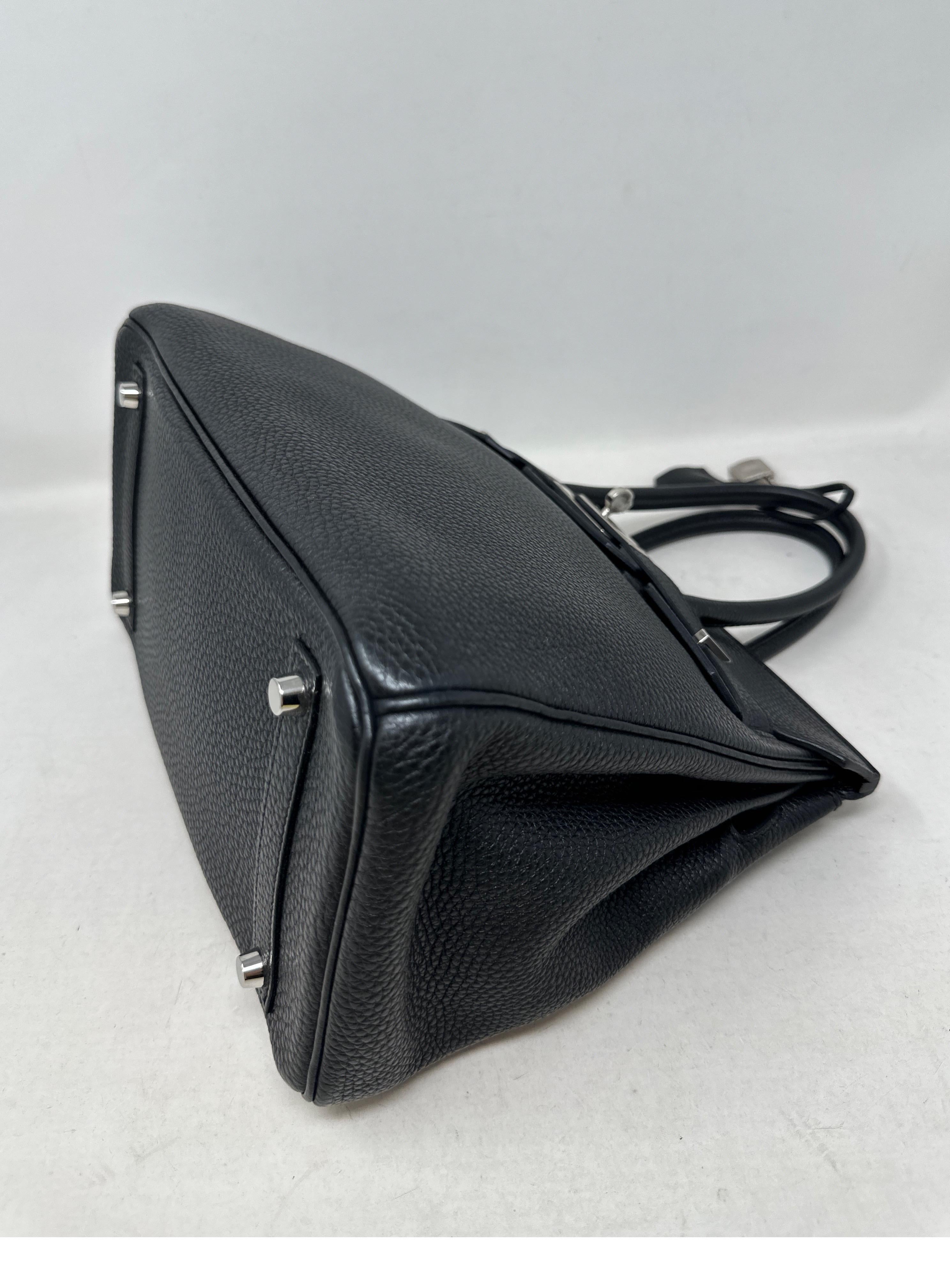 Hermès - Sac Birkin 30 noir 4