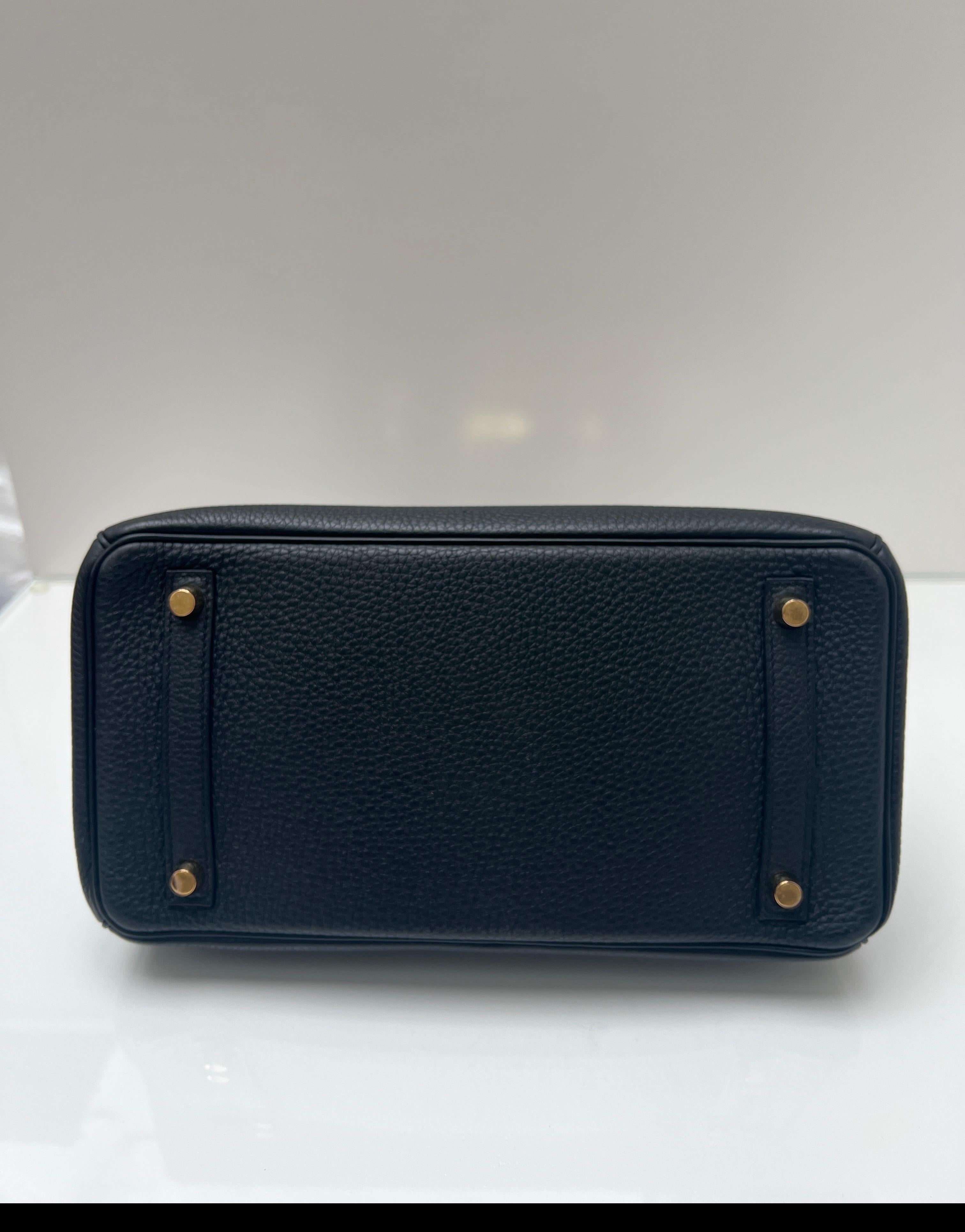 Hermes Black Birkin 30 Bag 5
