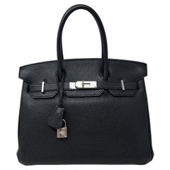 Hermès - Sac Birkin 30 noir