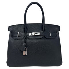 Hermès - Sac Birkin 30 noir