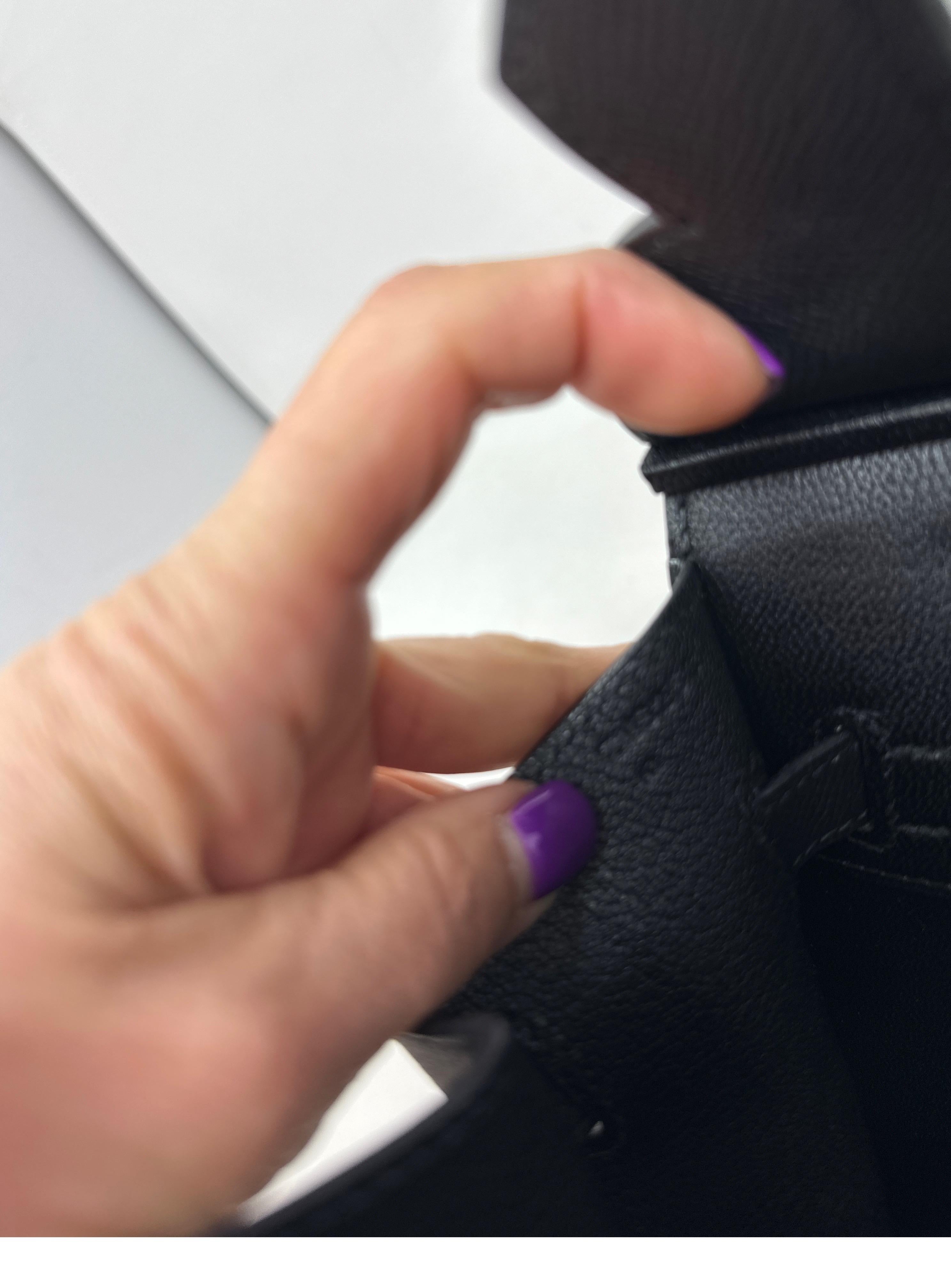 Sac Hermes Birkin 30 Sellier noir 5