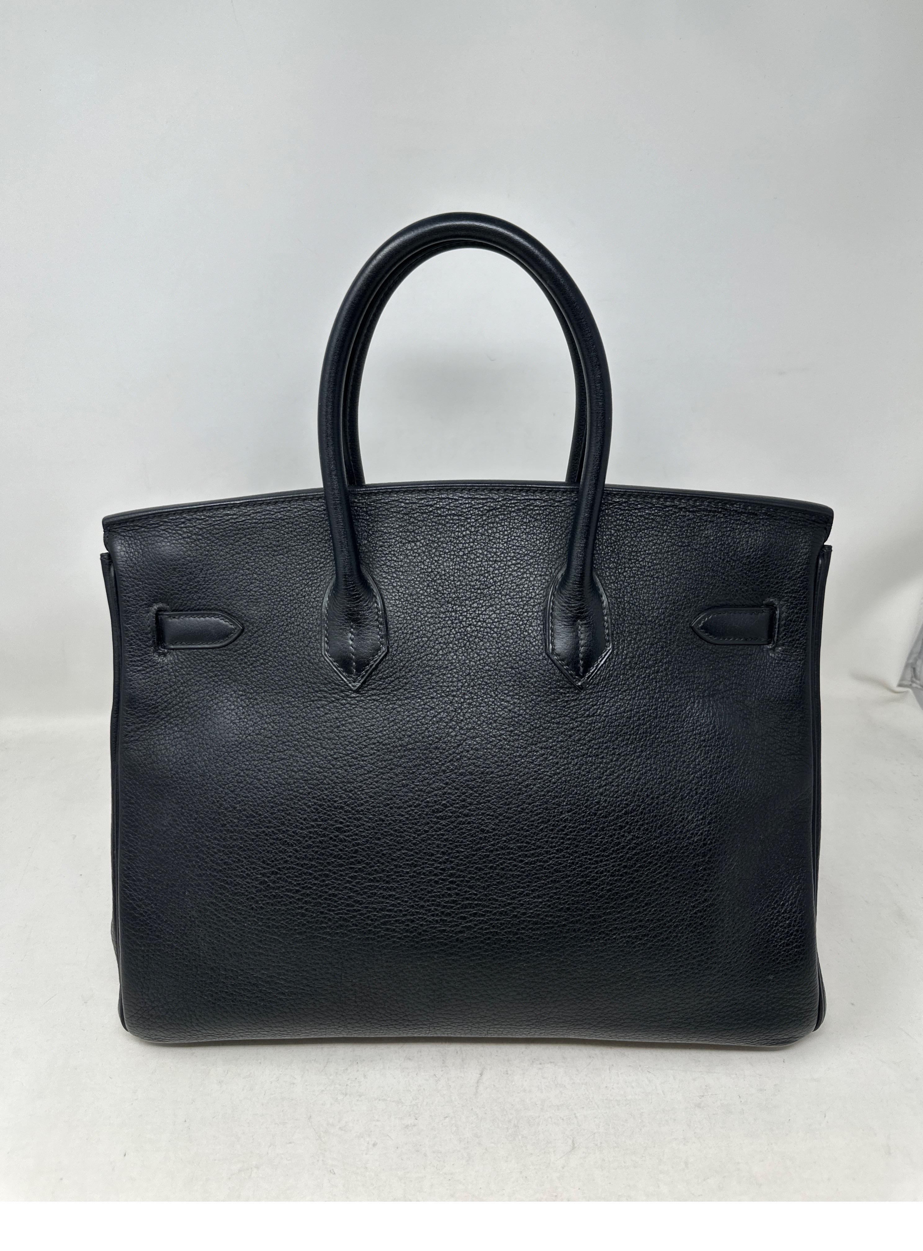 Bolso Hermes Birkin 35 negro 11