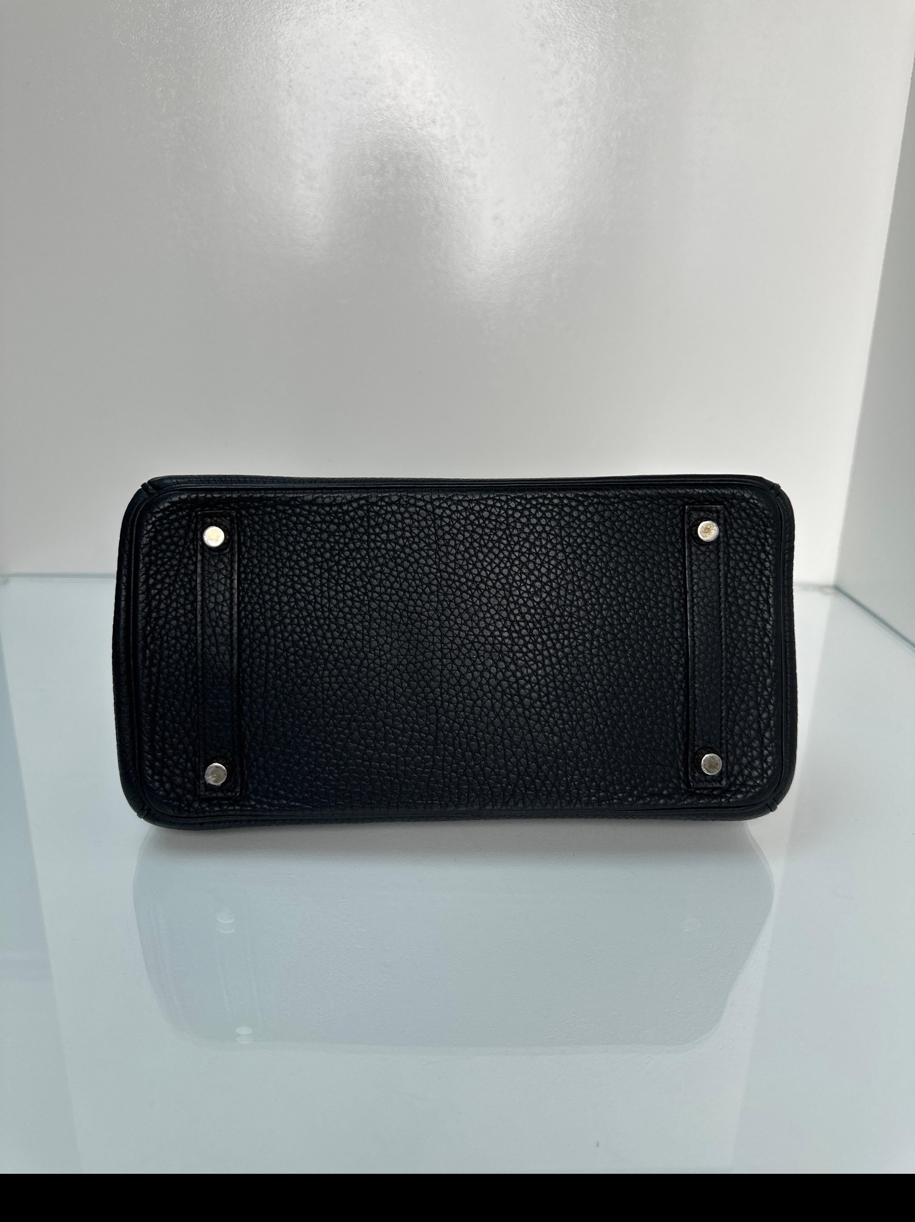 Hermes Black Birkin 35 Bag 11