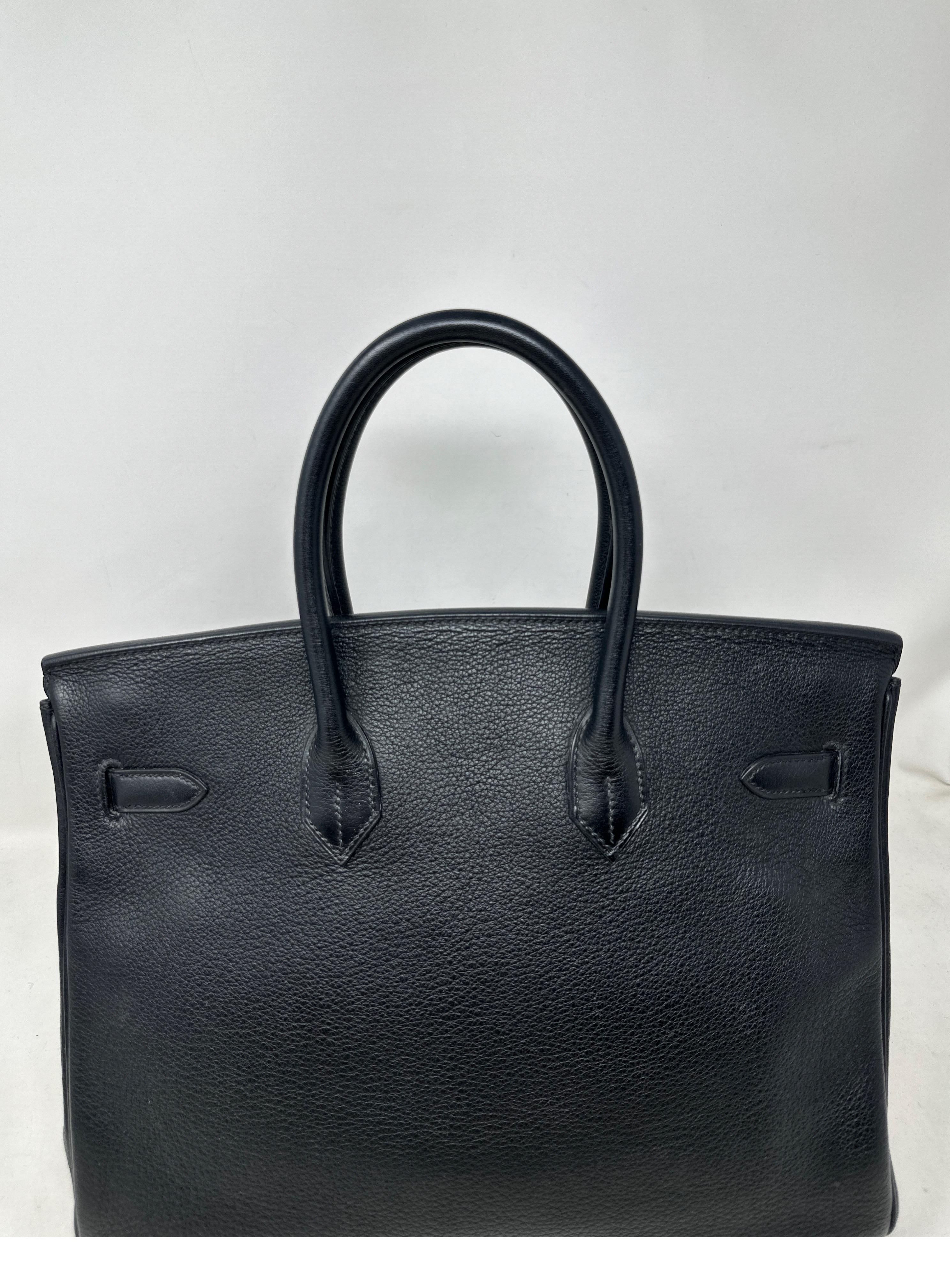 Bolso Hermes Birkin 35 negro 12