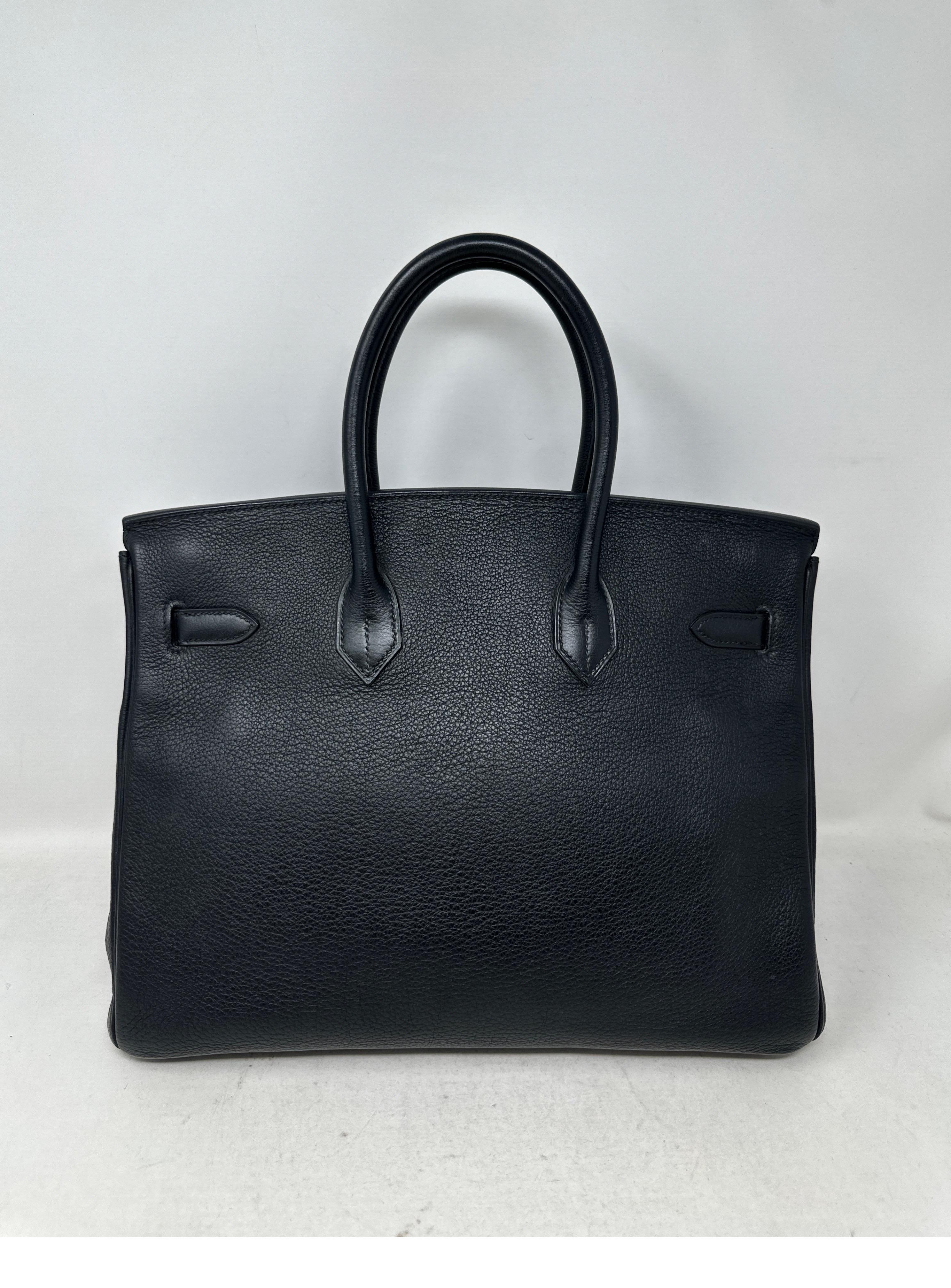 Bolso Hermes Birkin 35 negro 13