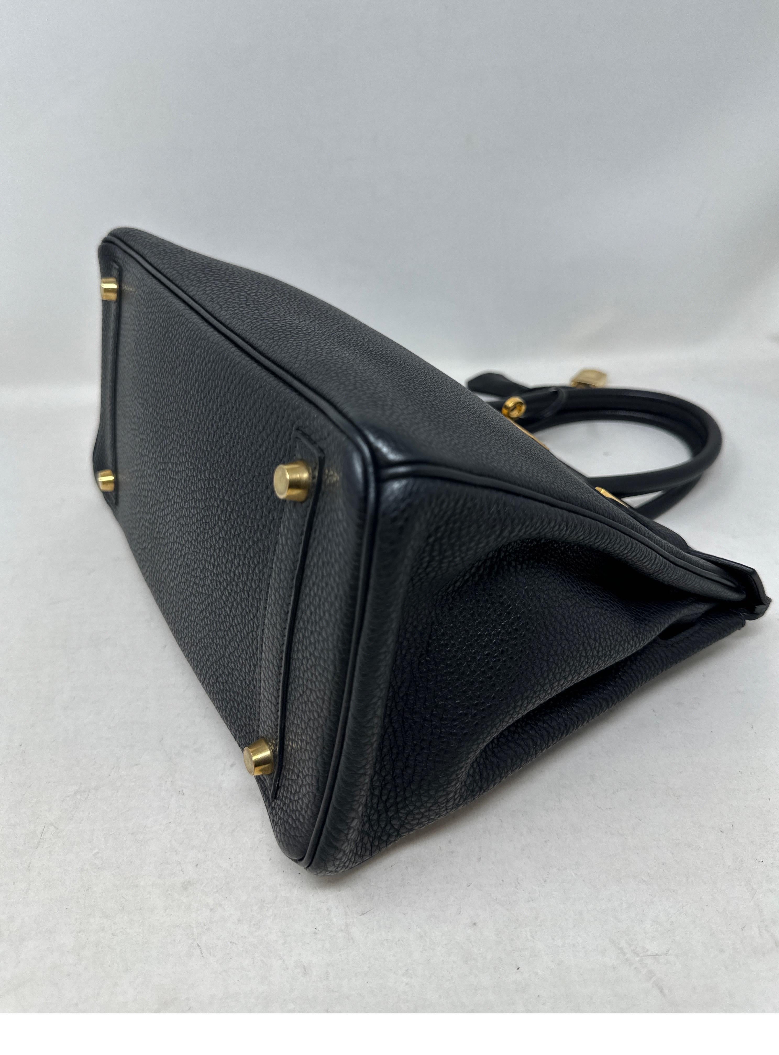 Hermes Black Birkin 35 Bag 15