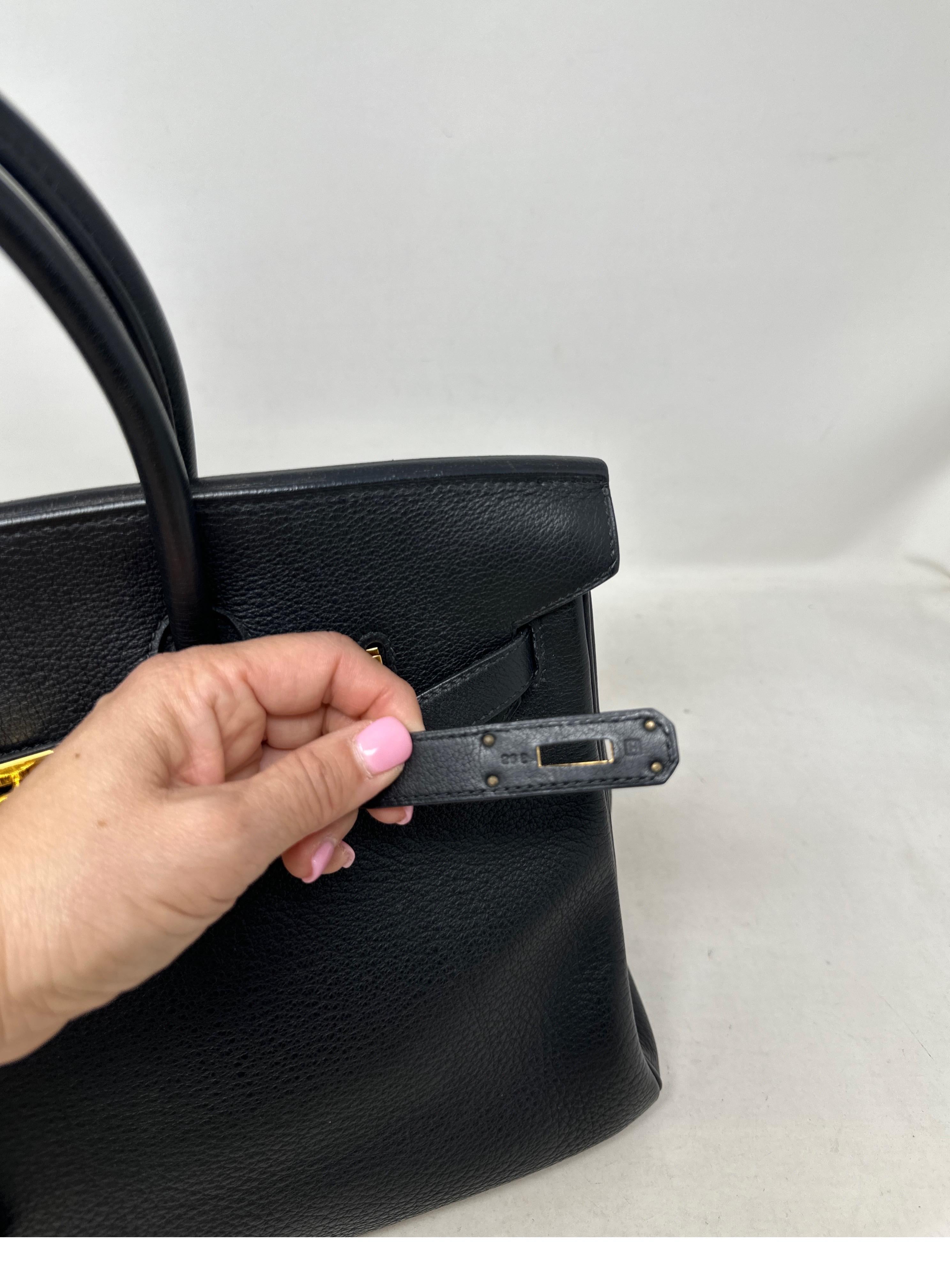 Bolso Hermes Birkin 35 negro 16