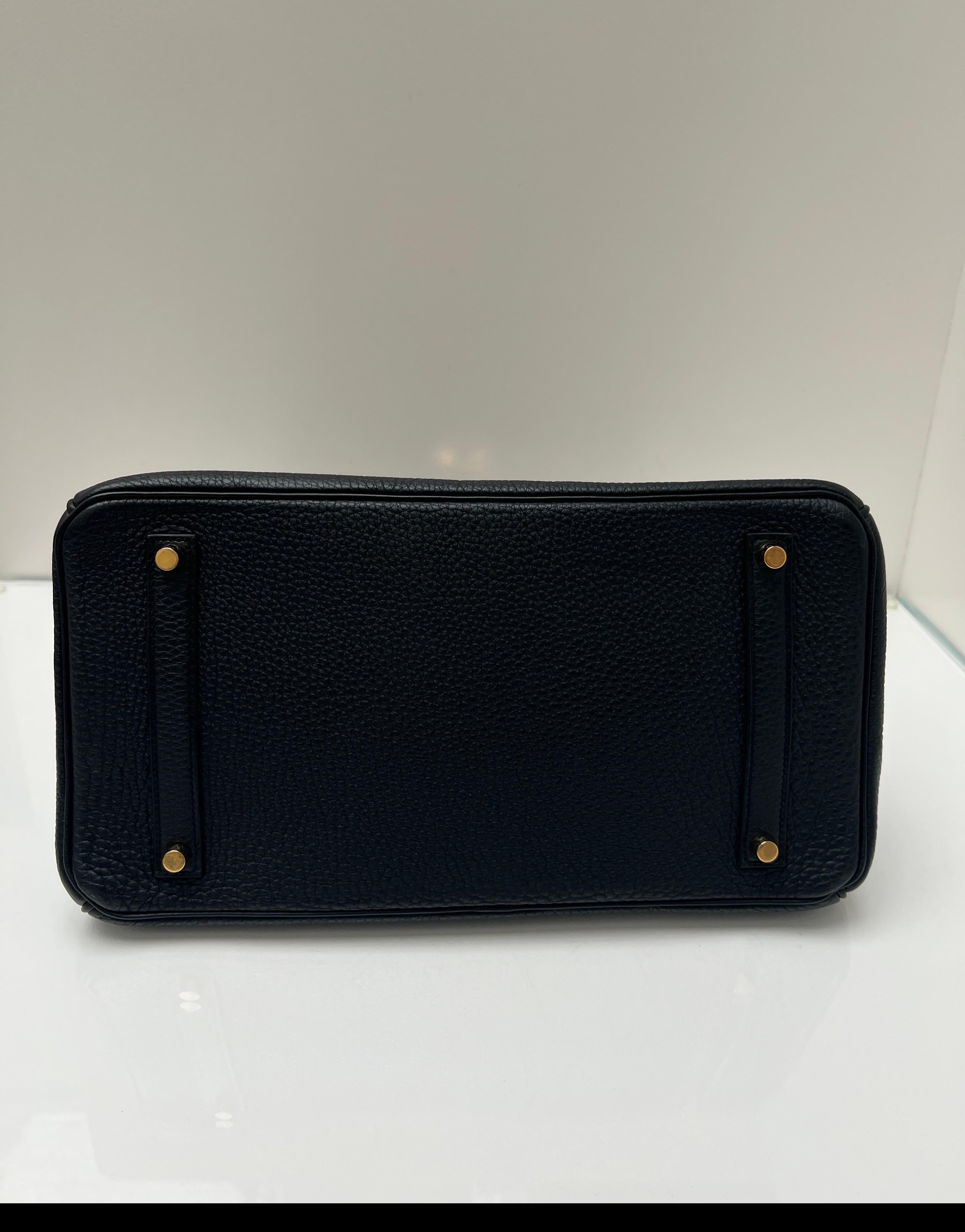 Hermès - Sac Birkin 35 noir en vente 15