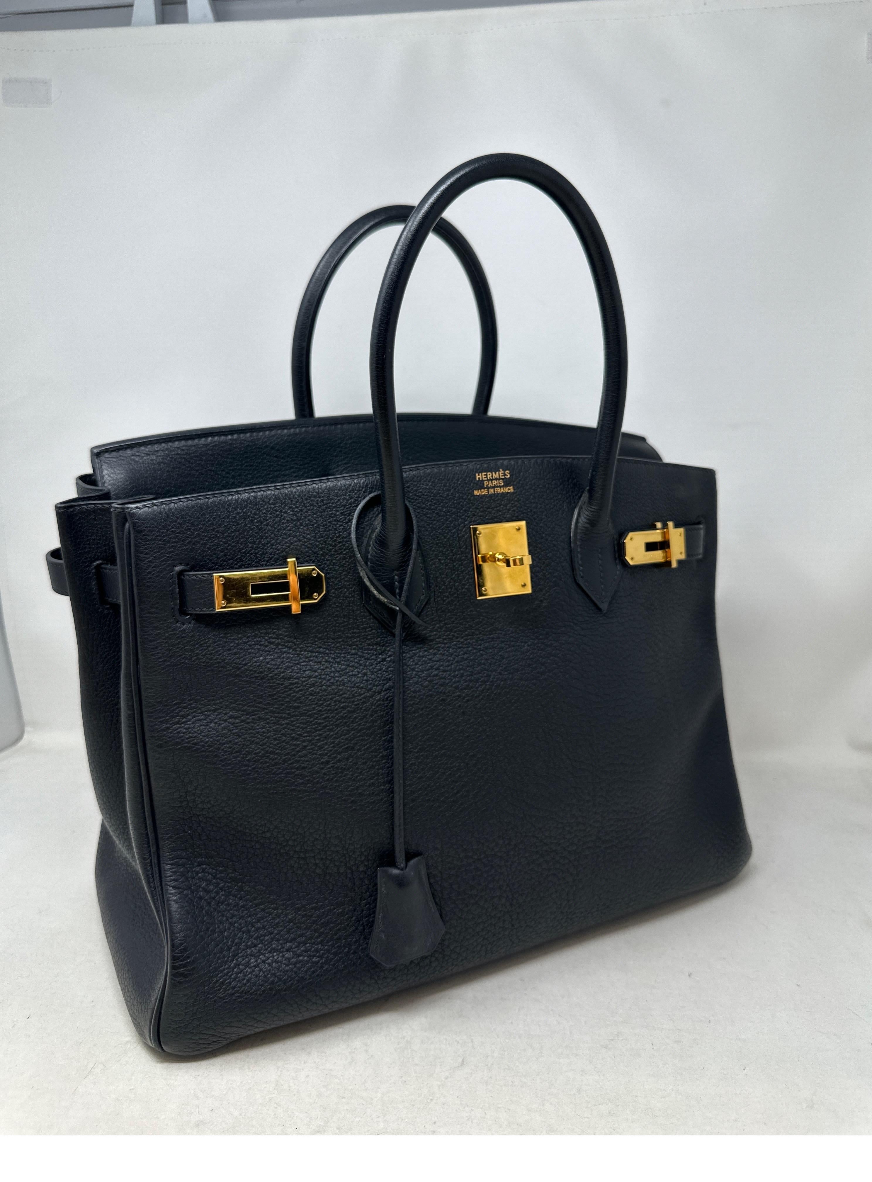 Bolso Hermes Birkin 35 negro en Bueno Estado en Athens, GA