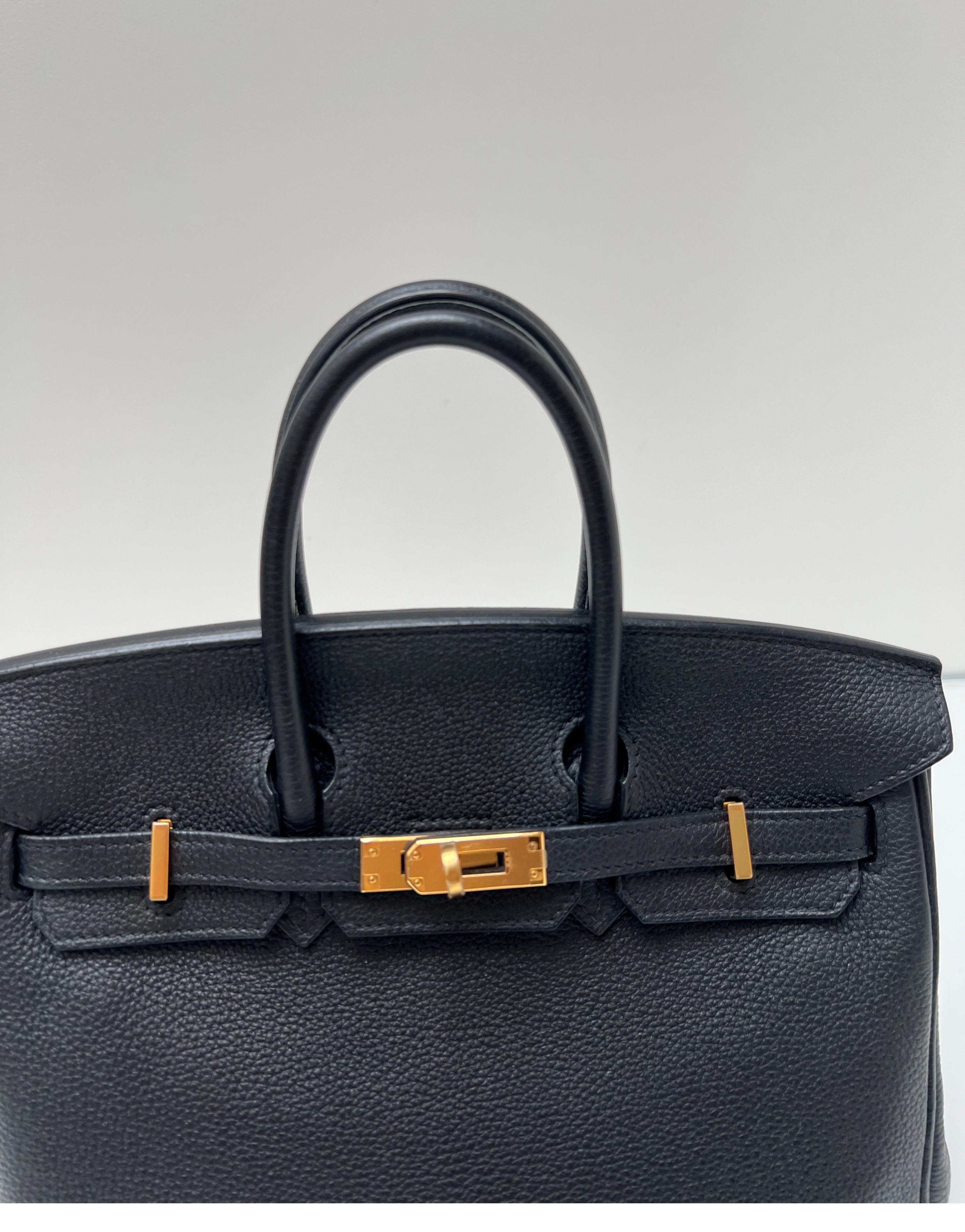 Hermes Black Birkin 35 Bag 2