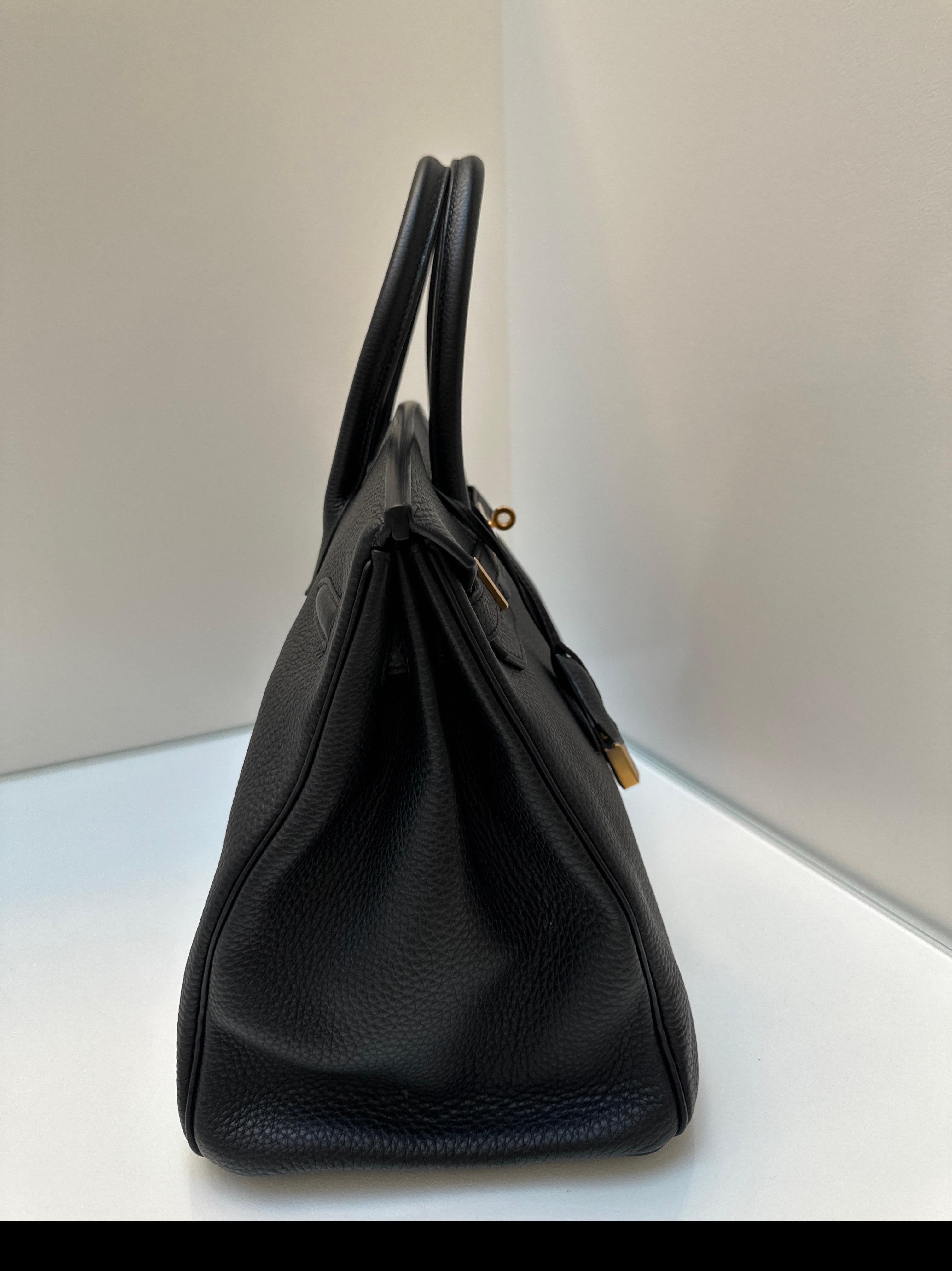 Hermès - Sac Birkin 35 noir en vente 1