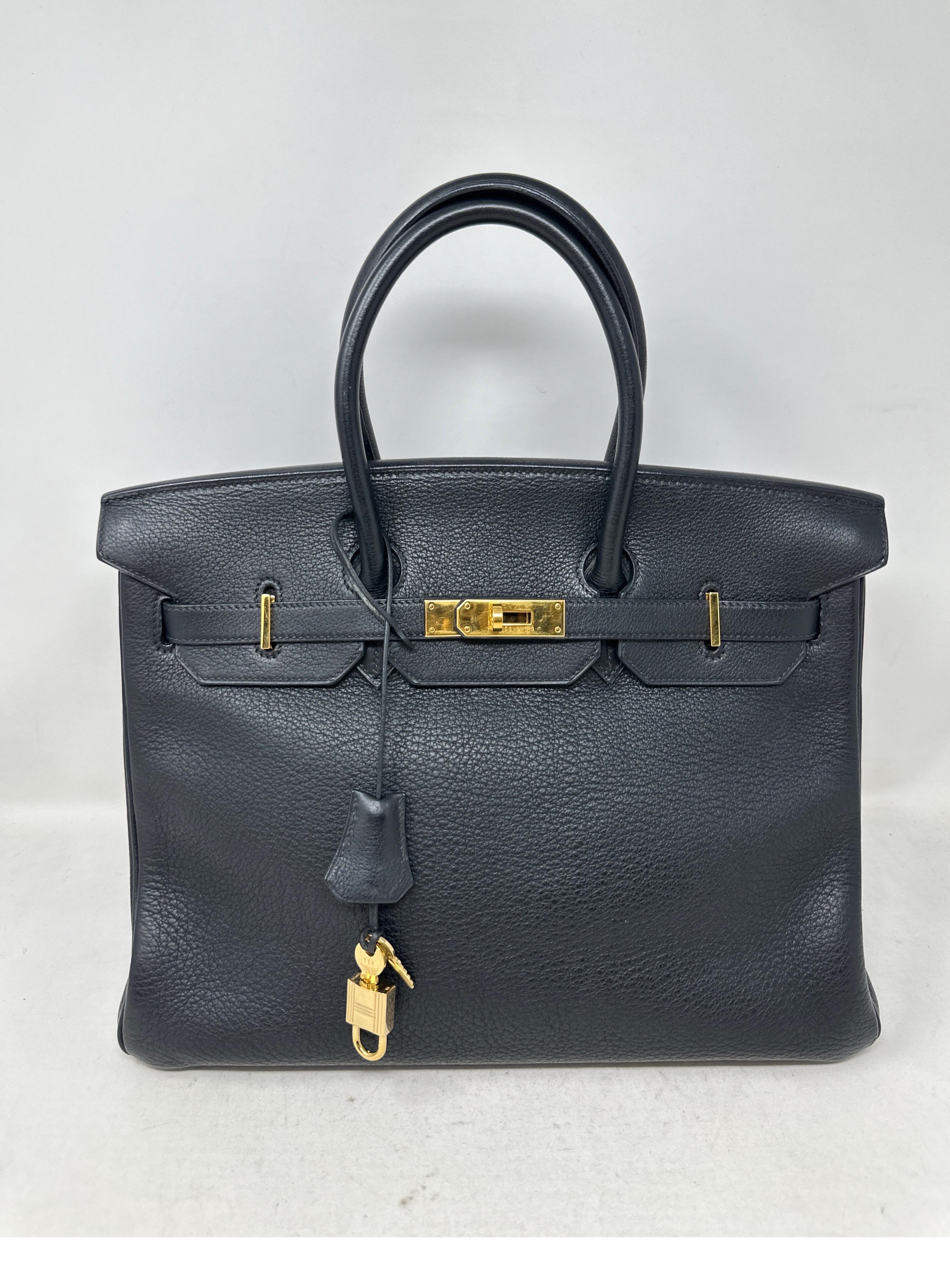 Bolso Hermes Birkin 35 negro 4