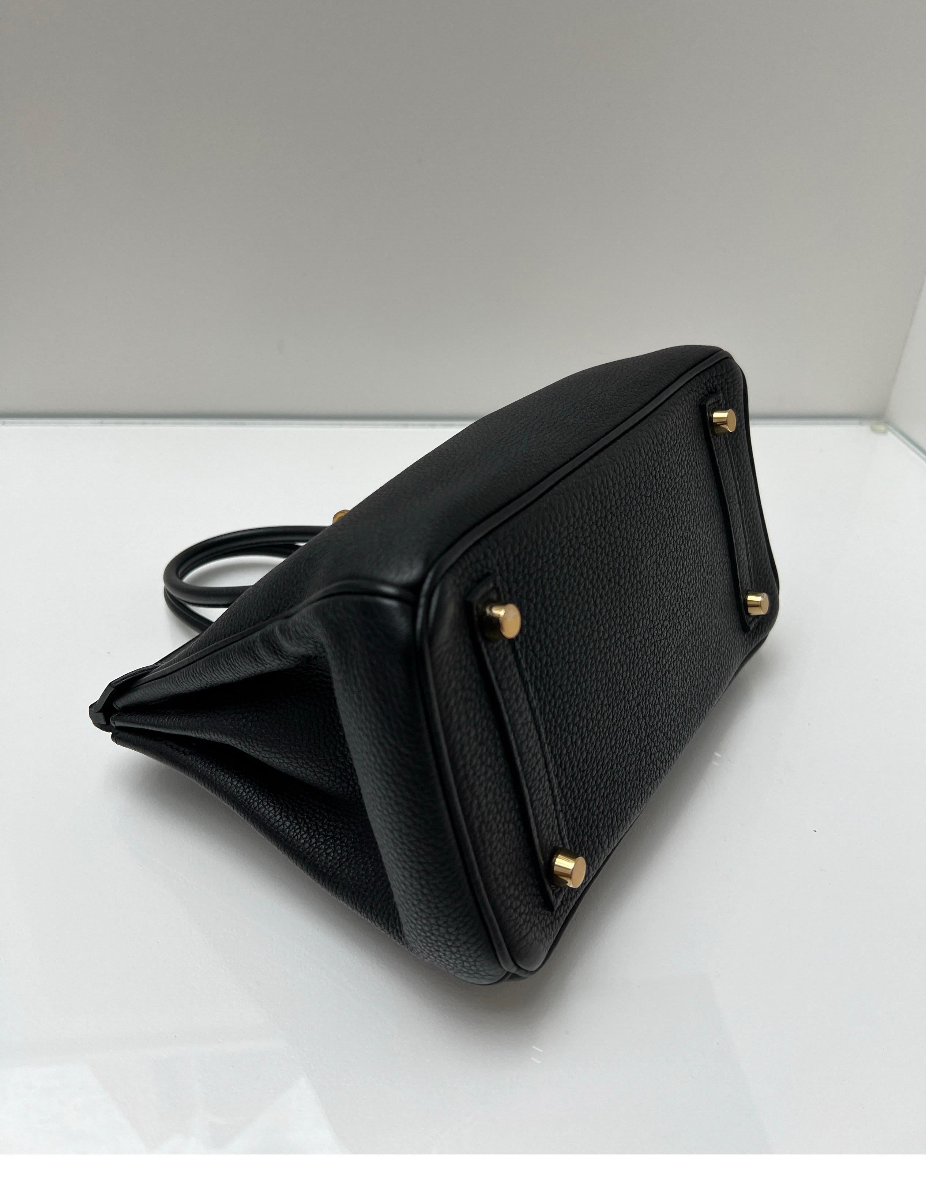 Hermes Black Birkin 35 Bag 4