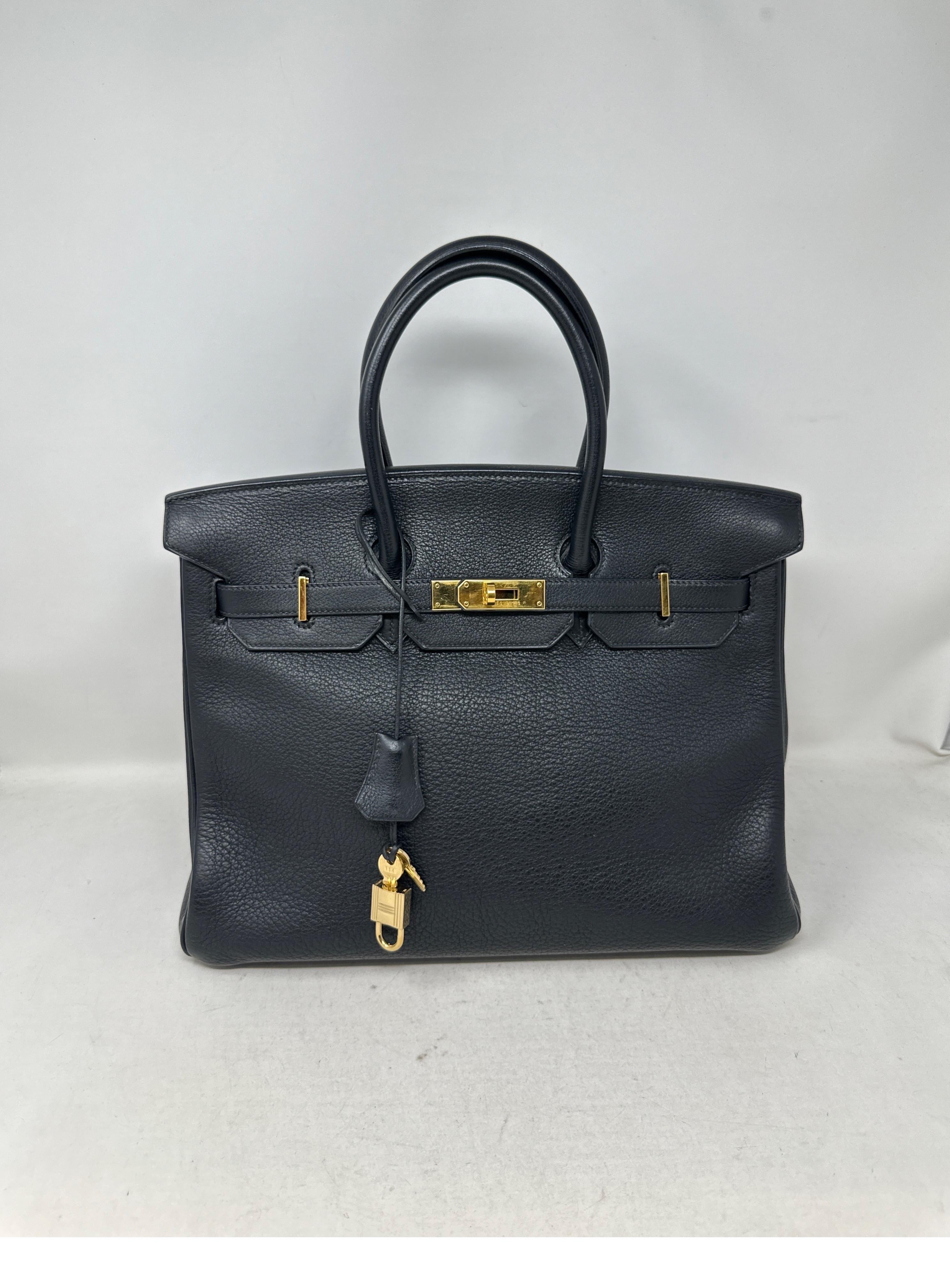 Bolso Hermes Birkin 35 negro 5