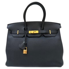 Bolso Hermes Birkin 35 negro