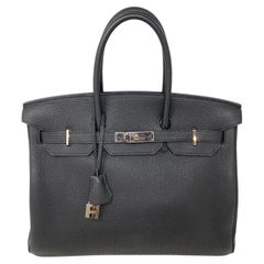 Borsa Birkin 35 nera di Hermes