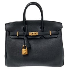 Hermès - Sac Birkin 35 noir