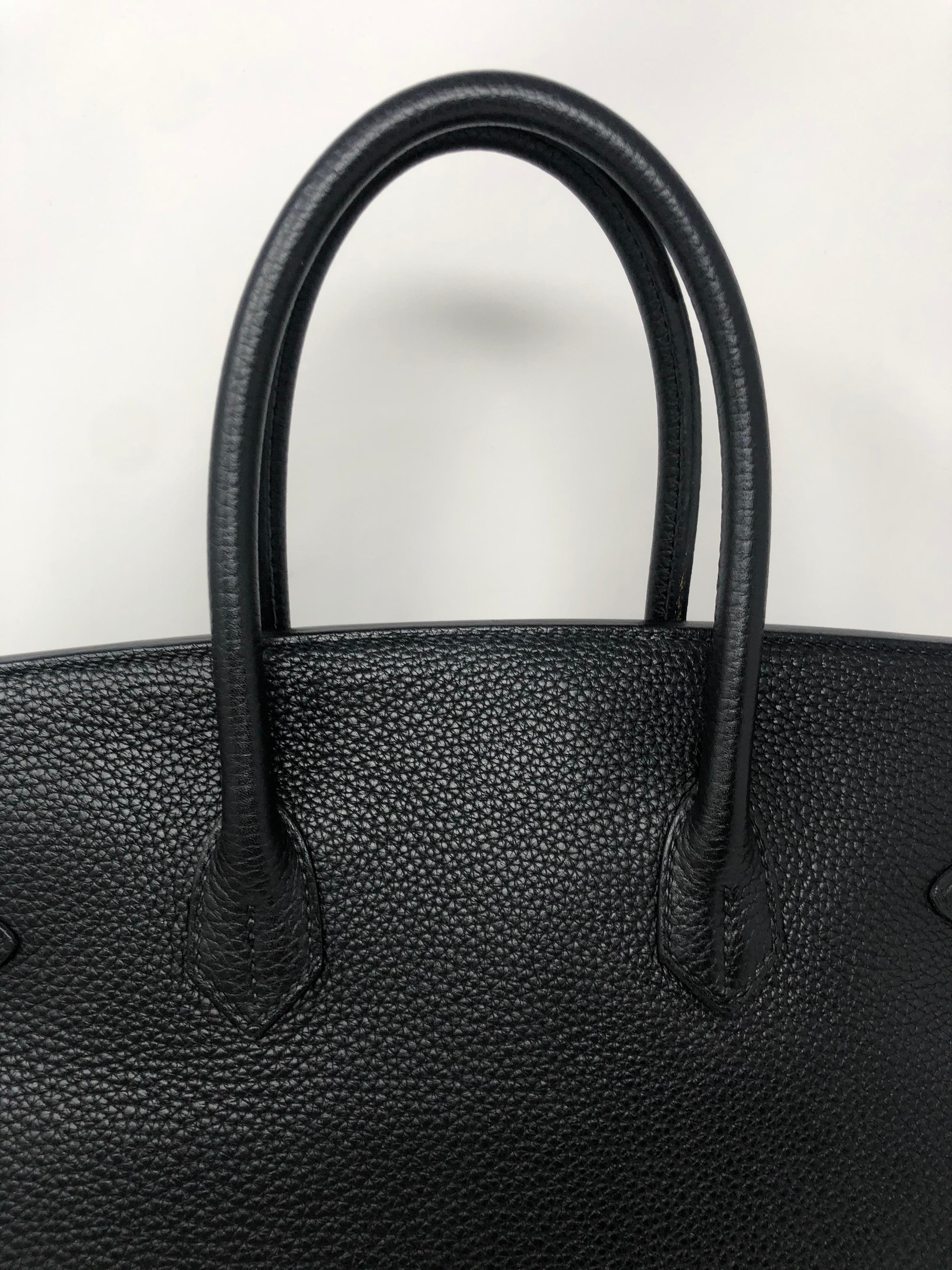 Hermes Black Birkin 35  10