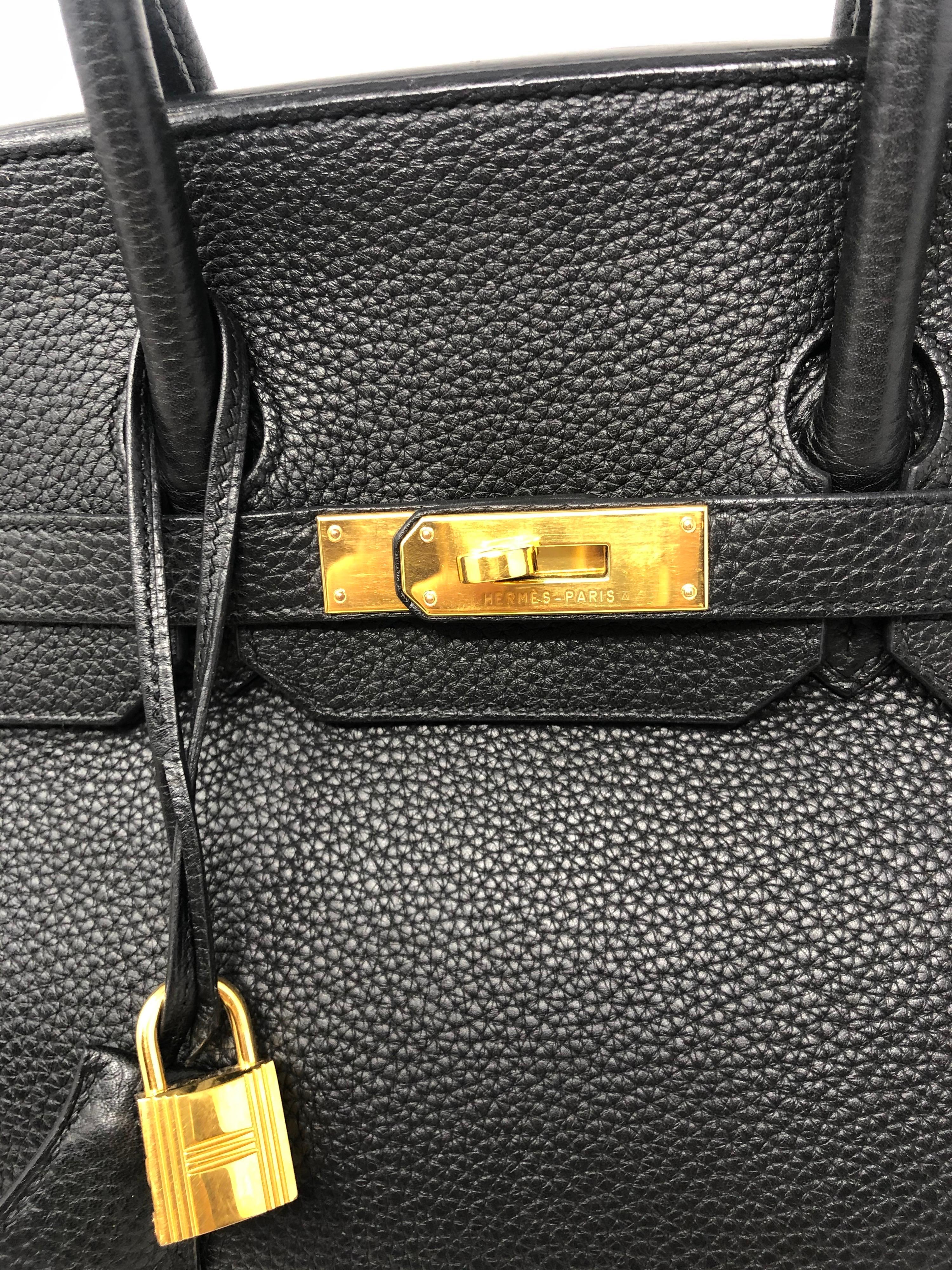 Hermes Black Birkin 35  5