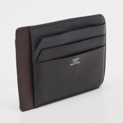 Hermes Black/Bleu Nuit/Rouge Sellier Evergrain and Evercolor Leather City 8CC Ca