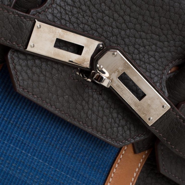 Hermès HERMES BIRKIN 35 handbag in black box leather ref.183116 - Joli  Closet