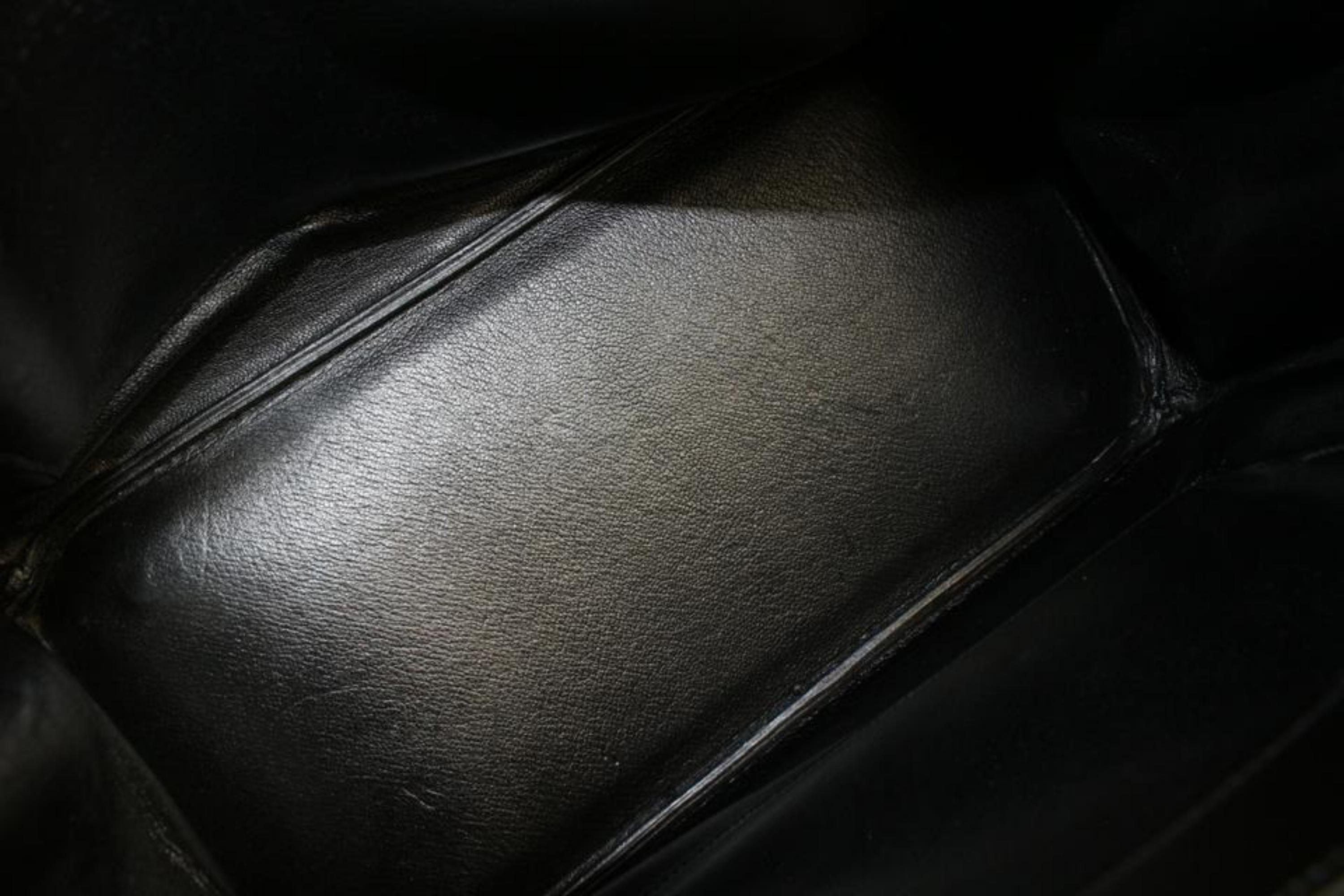 Hermès Black Box Calf Leather Birkin HAC 32 Haut A Courroies 87h615s 2