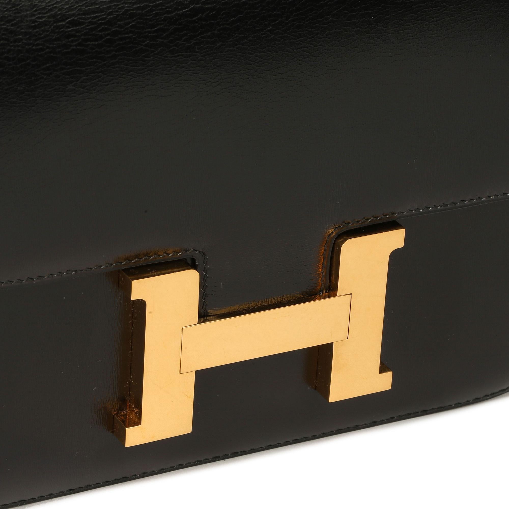 HERMÈS
Black Box Calf Leather Vintage Constance 23

Xupes Reference: HBJJLG023
Serial Number: (F)
Age (Circa): 1976
Accompanied By: Hermès Dust Bag
Authenticity Details: Date Stamp (Made in France)
Gender: Ladies
Type: Shoulder

Colour: