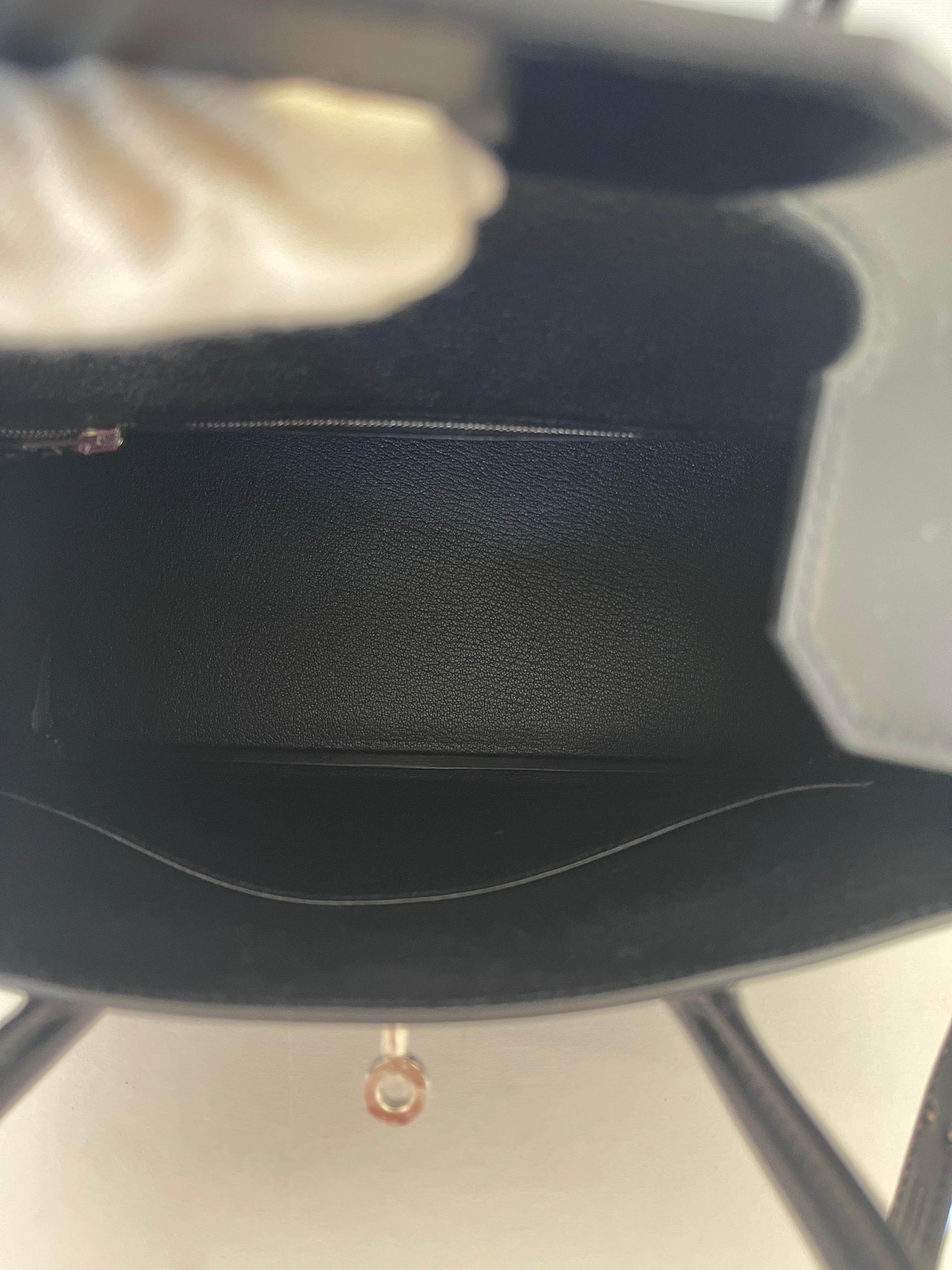 Hermès Black Box Calfskin Birkin Bag 30cm Collectors dream! Rare 6