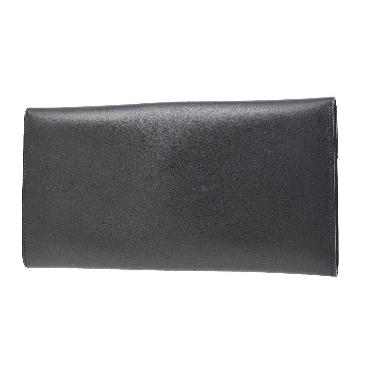 silver satin clutch bag