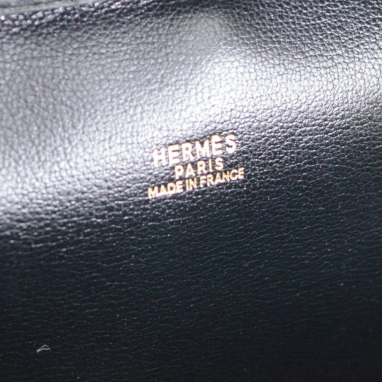 Le PM Calf Leather Bowling Bag - Navy Black