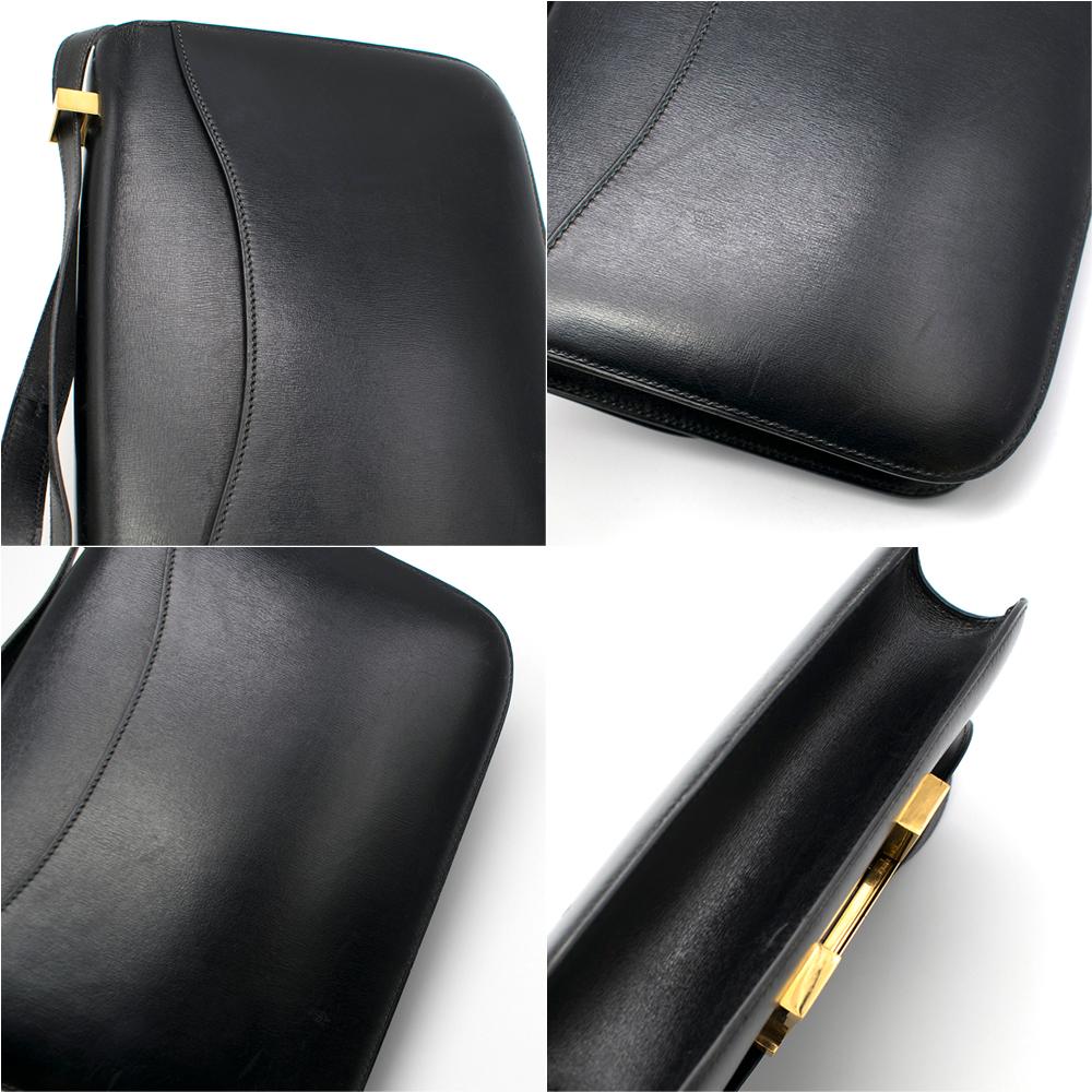 Hermes Black Box Leather Constance 24 Bag 2
