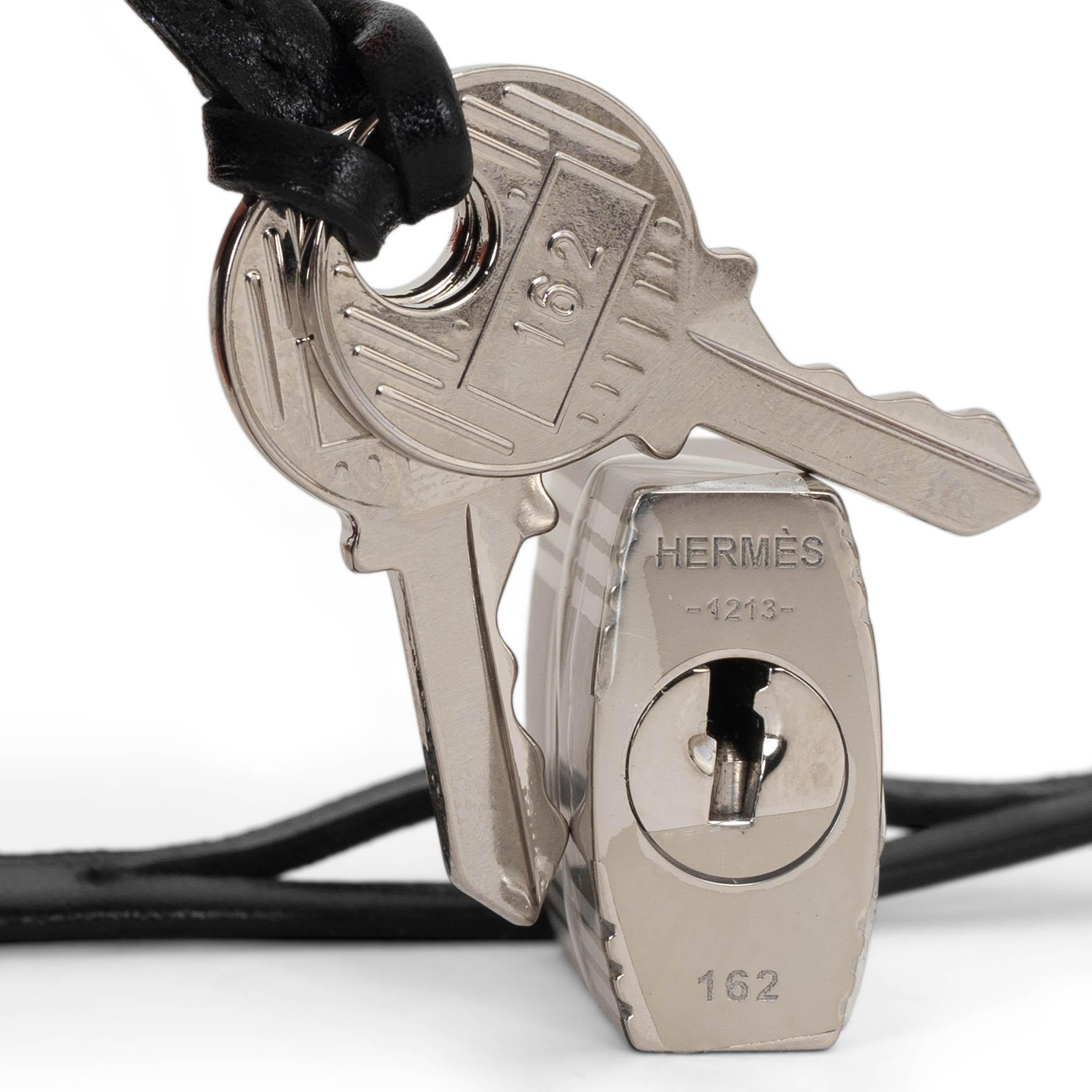 HERMES negro Caja cuero KELLY 25 SELLIER Bolso Phw en venta 4