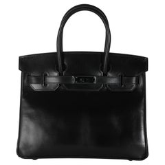 Hermès Black Box So Black Birkin 30 PVD