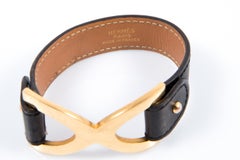 Hermes Black Bracelet