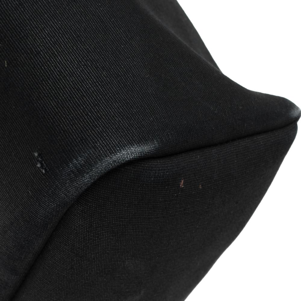 Hermès Black Canvas and Leather Herbag Zip 31 Bag 3
