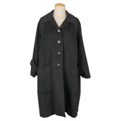 Hermès Black Cashmere Coat