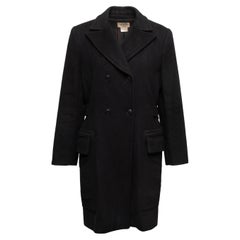 Hermes BlaCK Cashmere Peacoat