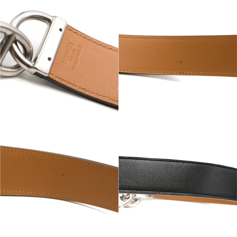 Hermès Black Chaine D'ancre Belt at 1stDibs hermes d'ancre belt, h d'ancre belt, hermes h d