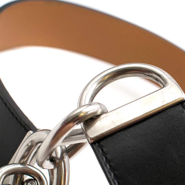 Hermès Black Chaine D'ancre Belt at 1stDibs hermes d'ancre belt, h d'ancre belt, hermes h d