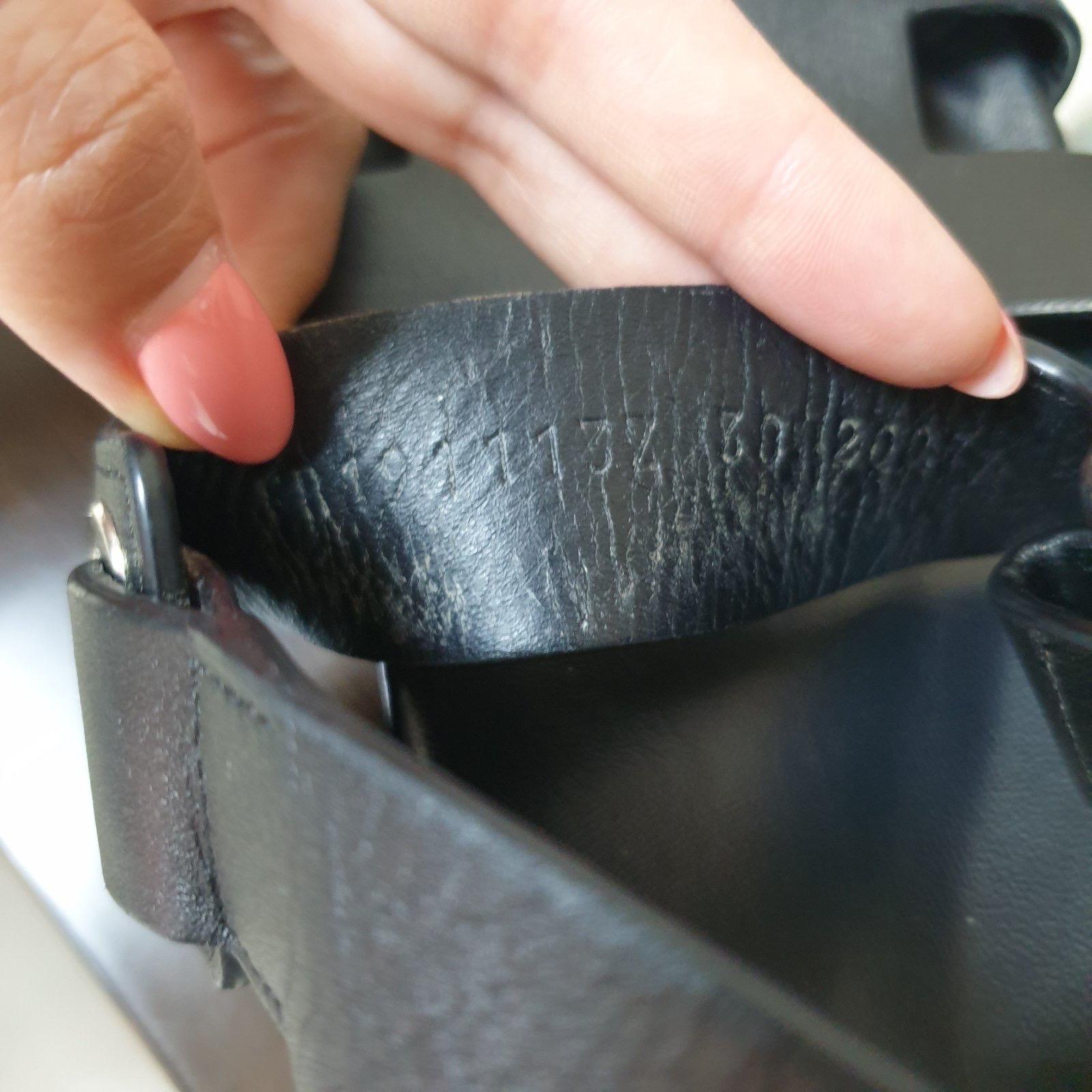 Hermes Black Chypre Sandals 1