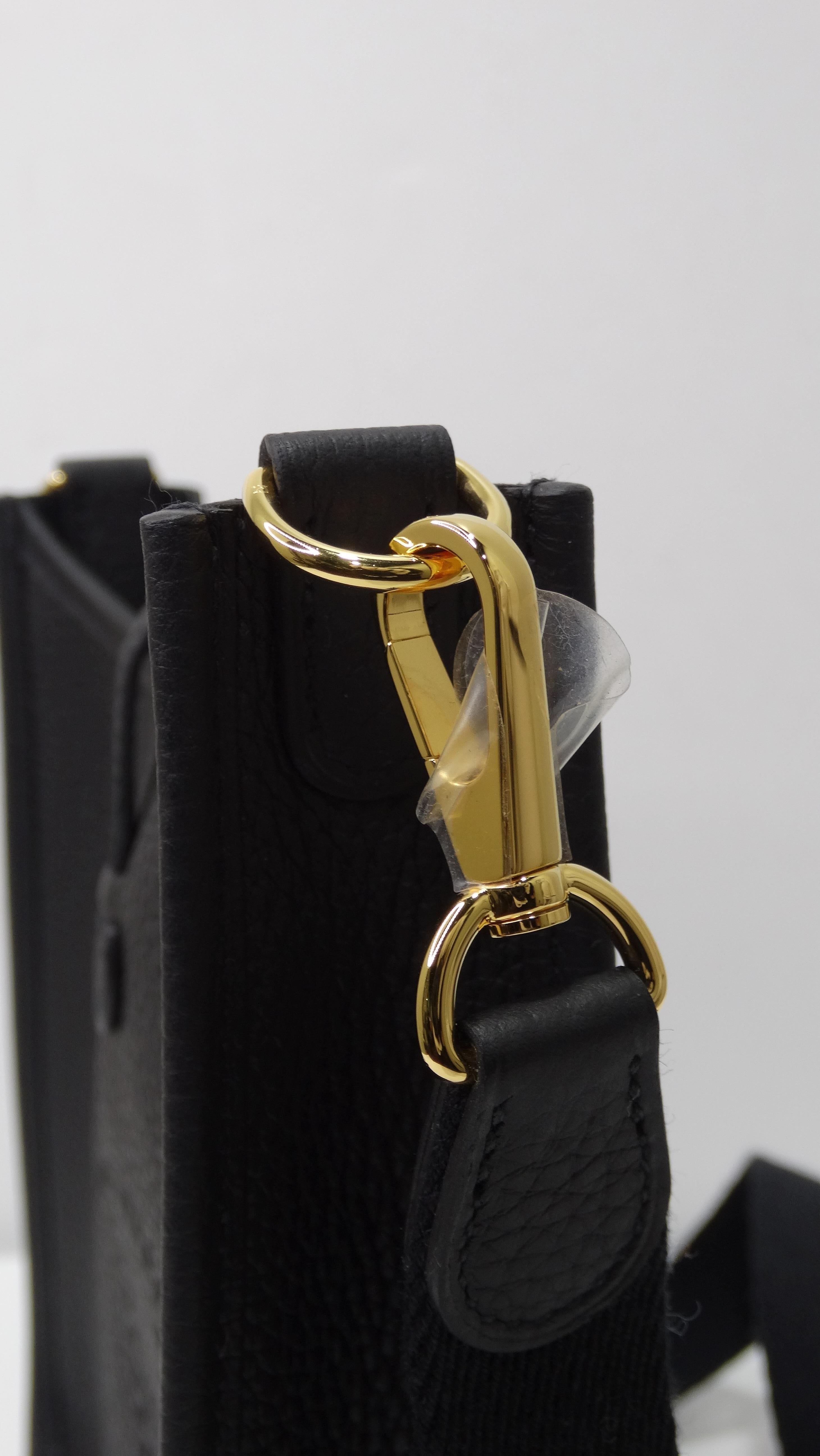 Hermès Black Clemence Evelyne TPM Gold Hardware 5
