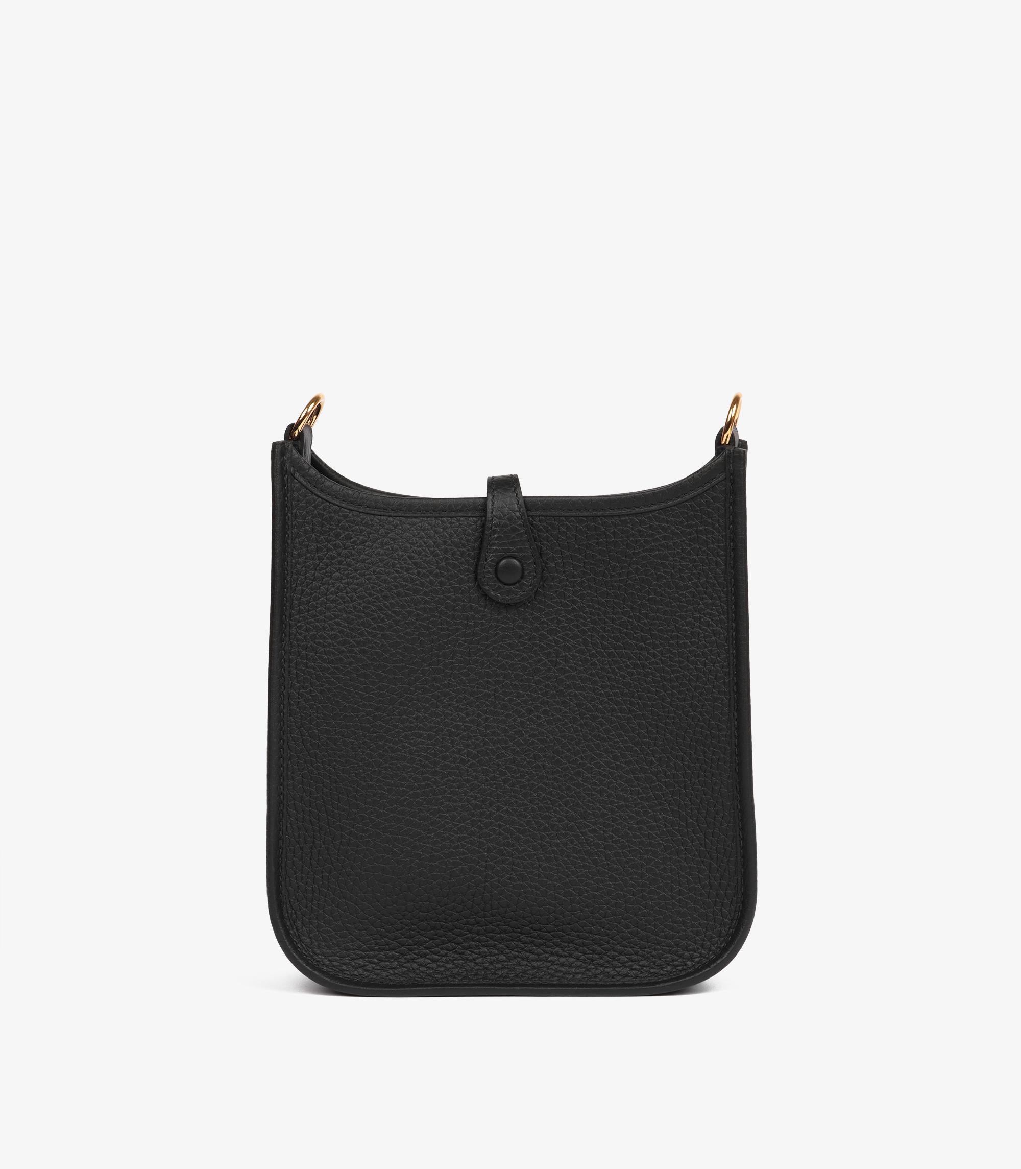 Hermès Schwarz Clemence Leder Evelyne TPM im Zustand „Hervorragend“ im Angebot in Bishop's Stortford, Hertfordshire