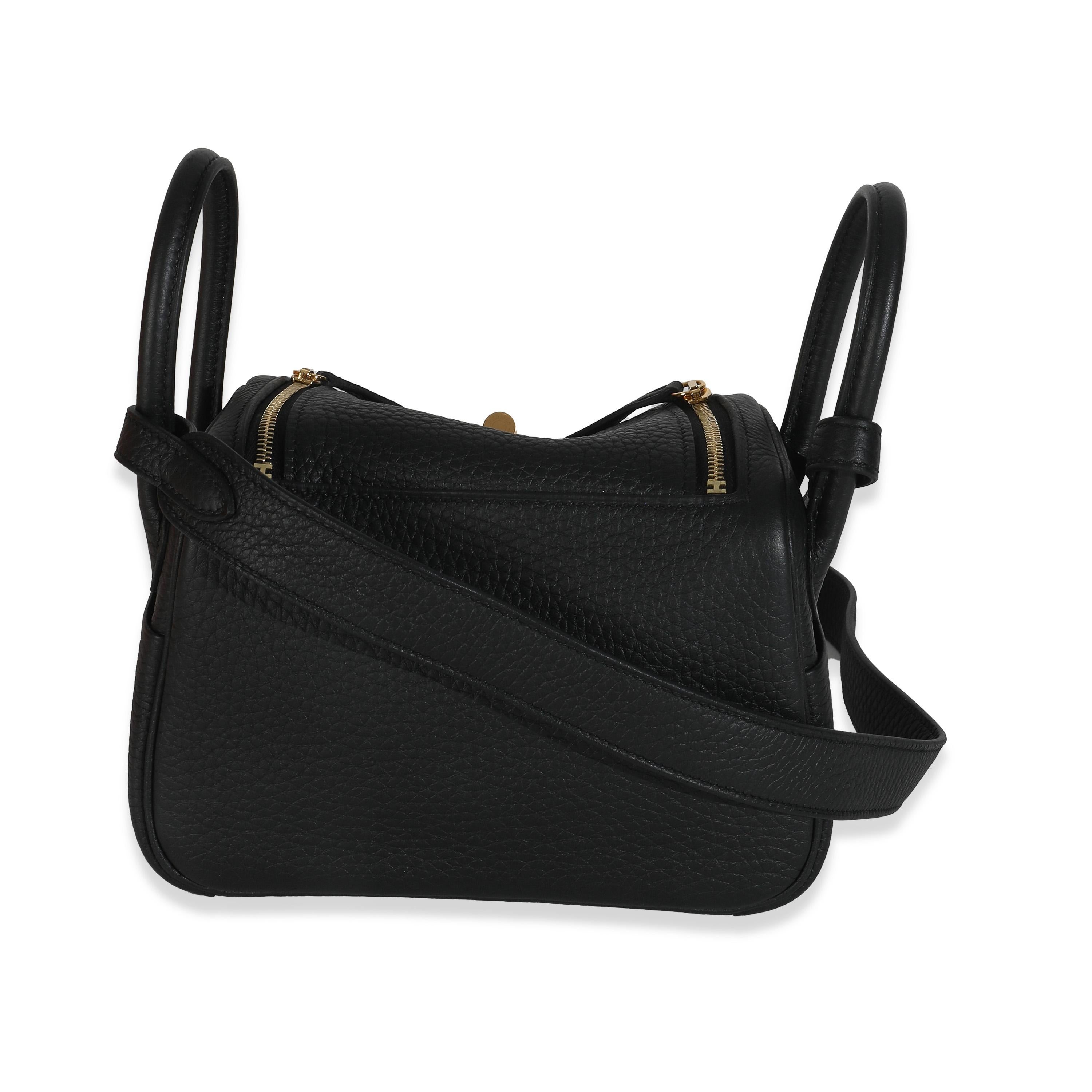 Listing Title : Hermès Noir Clemence Mini Lindy 20 GHW
SKU : Z147951
Condit : Usagé 
État du sac à main : Etat impeccable
Commentaires sur l'état : L'article ne présente aucun signe d'usure. Vente finale.
Marque : Hermès
Modèle : Mini Lindy 20
Pays