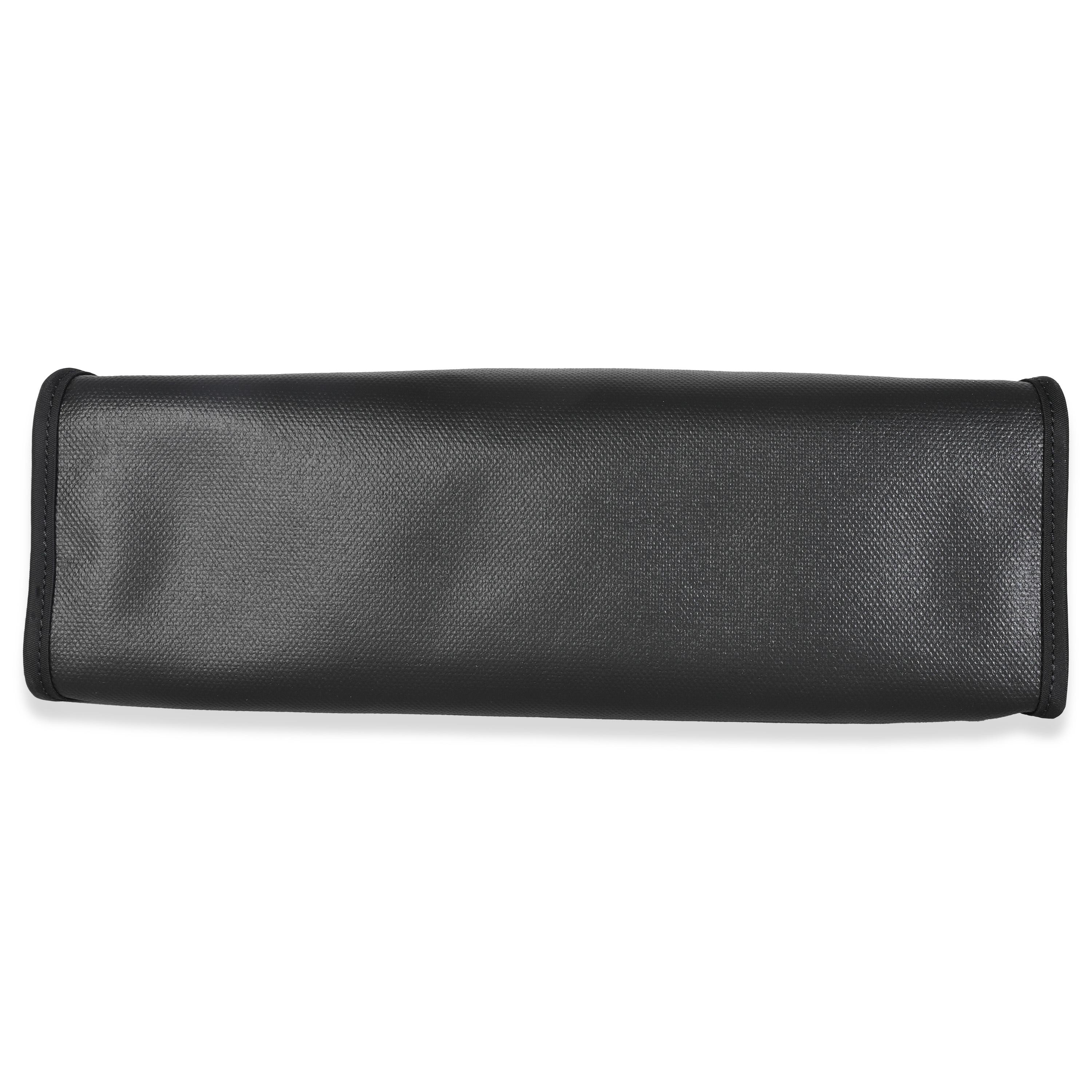 Hermès Black Ecru Toile H Berline Vache Hunter Herbag Zip PM 31 GHW For Sale 4