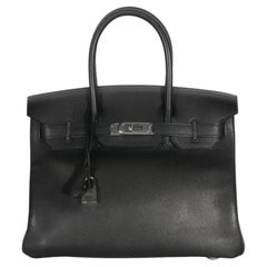 Hermès Black Epsom Birkin 30 PHW