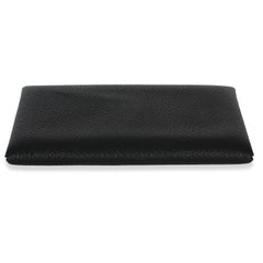 Hermès Black Epsom Calvi Card Holder