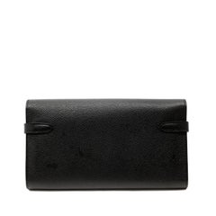 Hermès Black Epsom Kelly Wallet